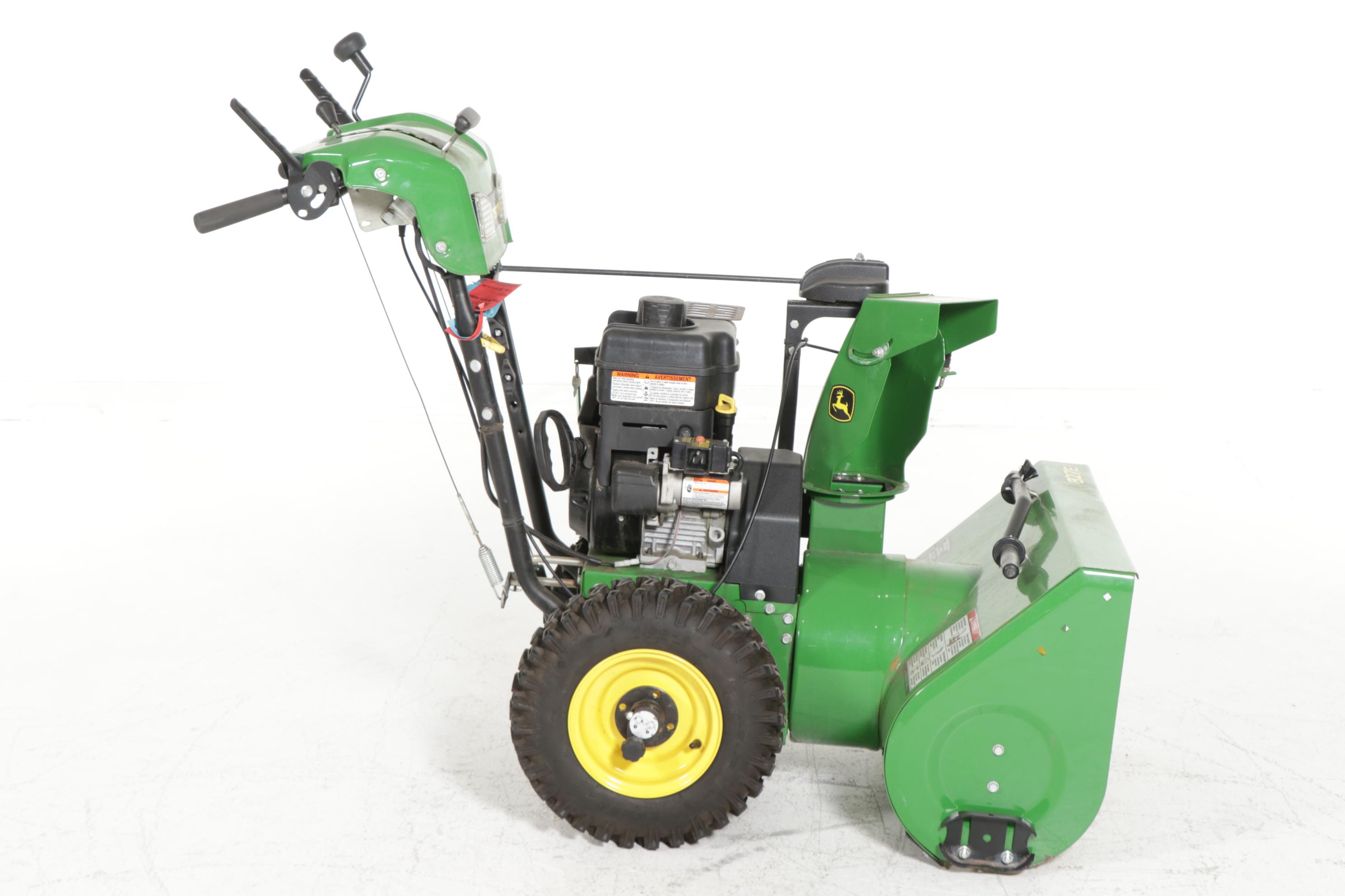 John Deere Model 827E Snow Thrower, 2011