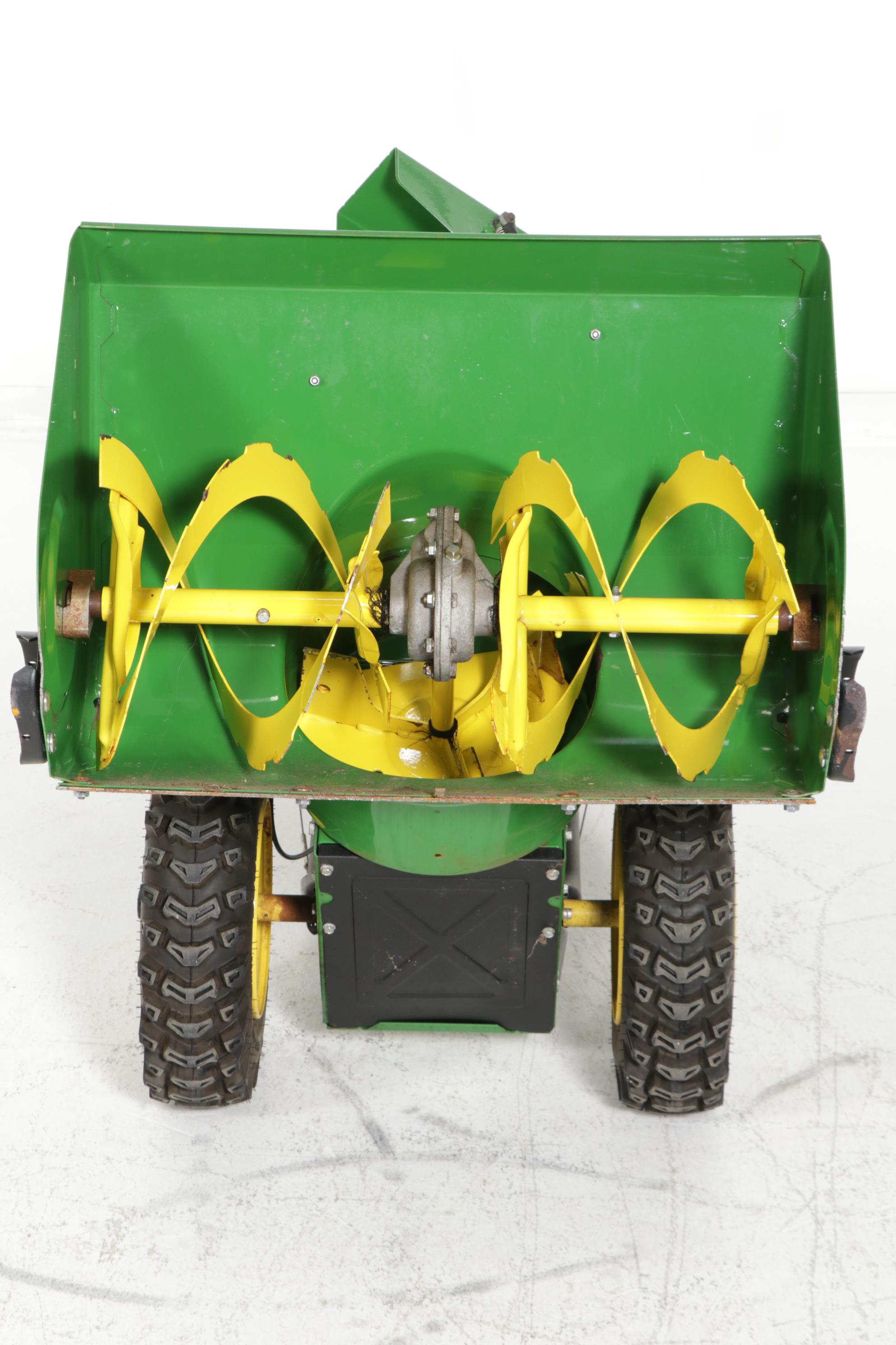 John Deere Model 827E Snow Thrower, 2011