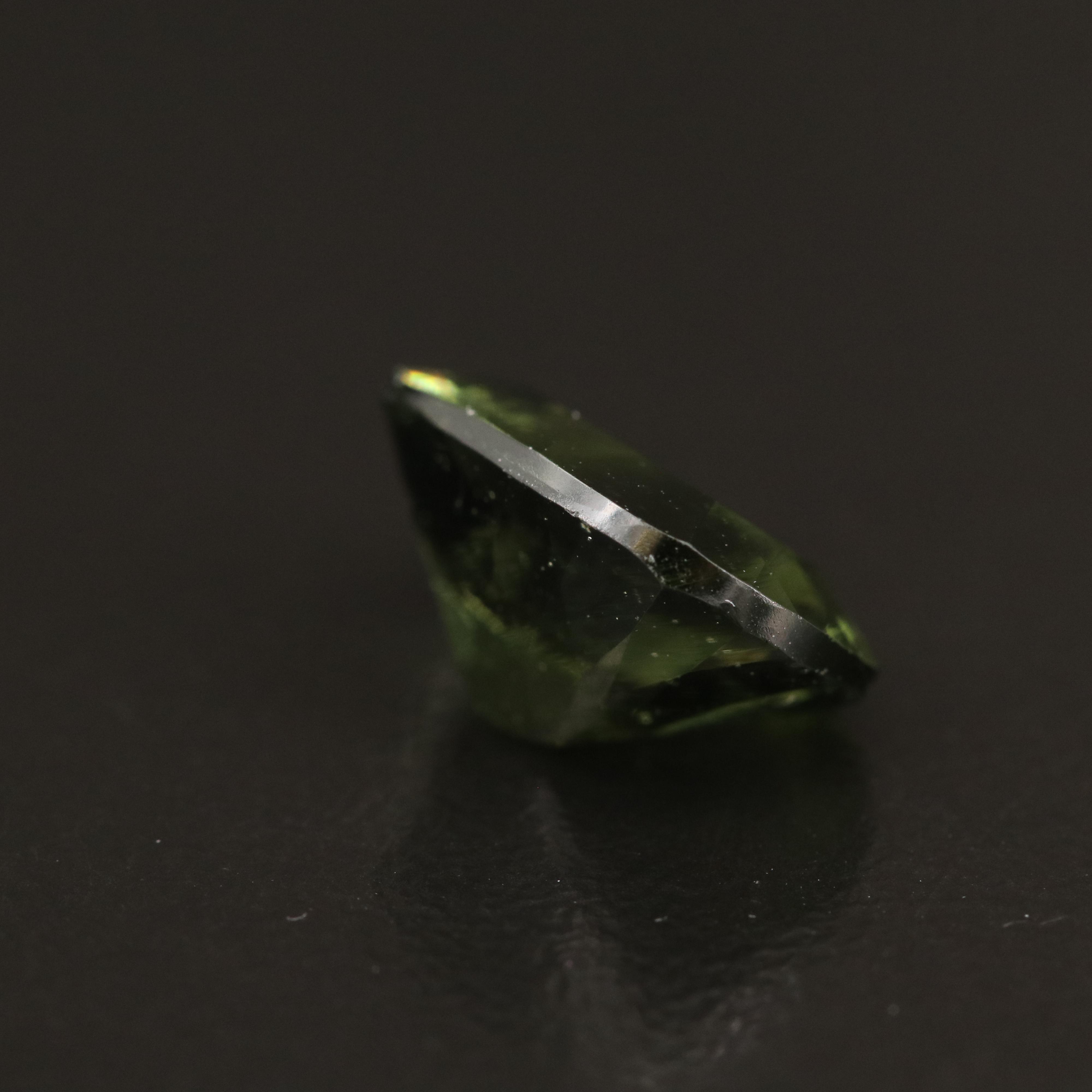 Loose 3.71 CT Rectangular Moldavite
