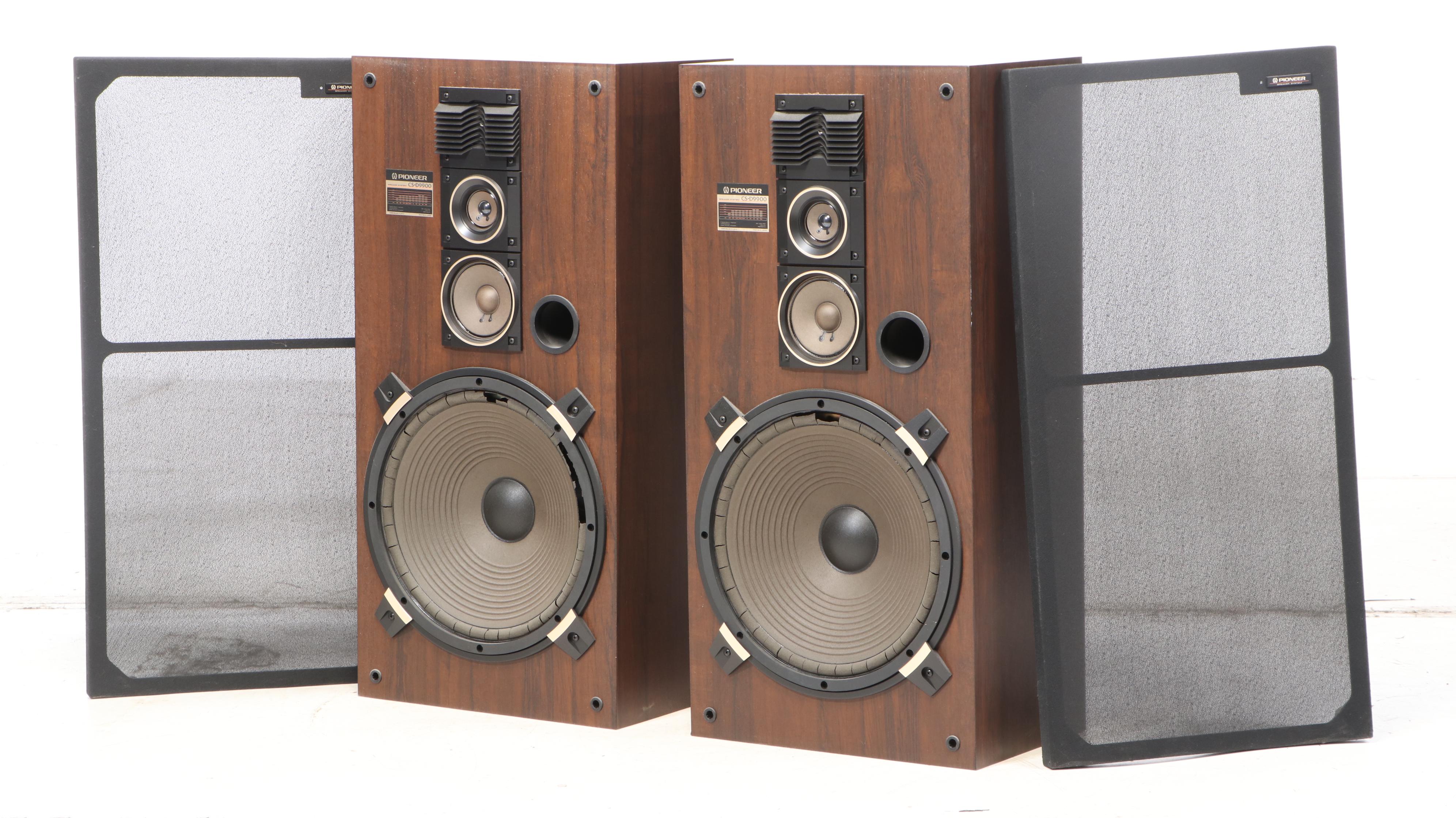 Pioneer Stereo Sound System with Disk Player, Turntable, and Floor Speakers