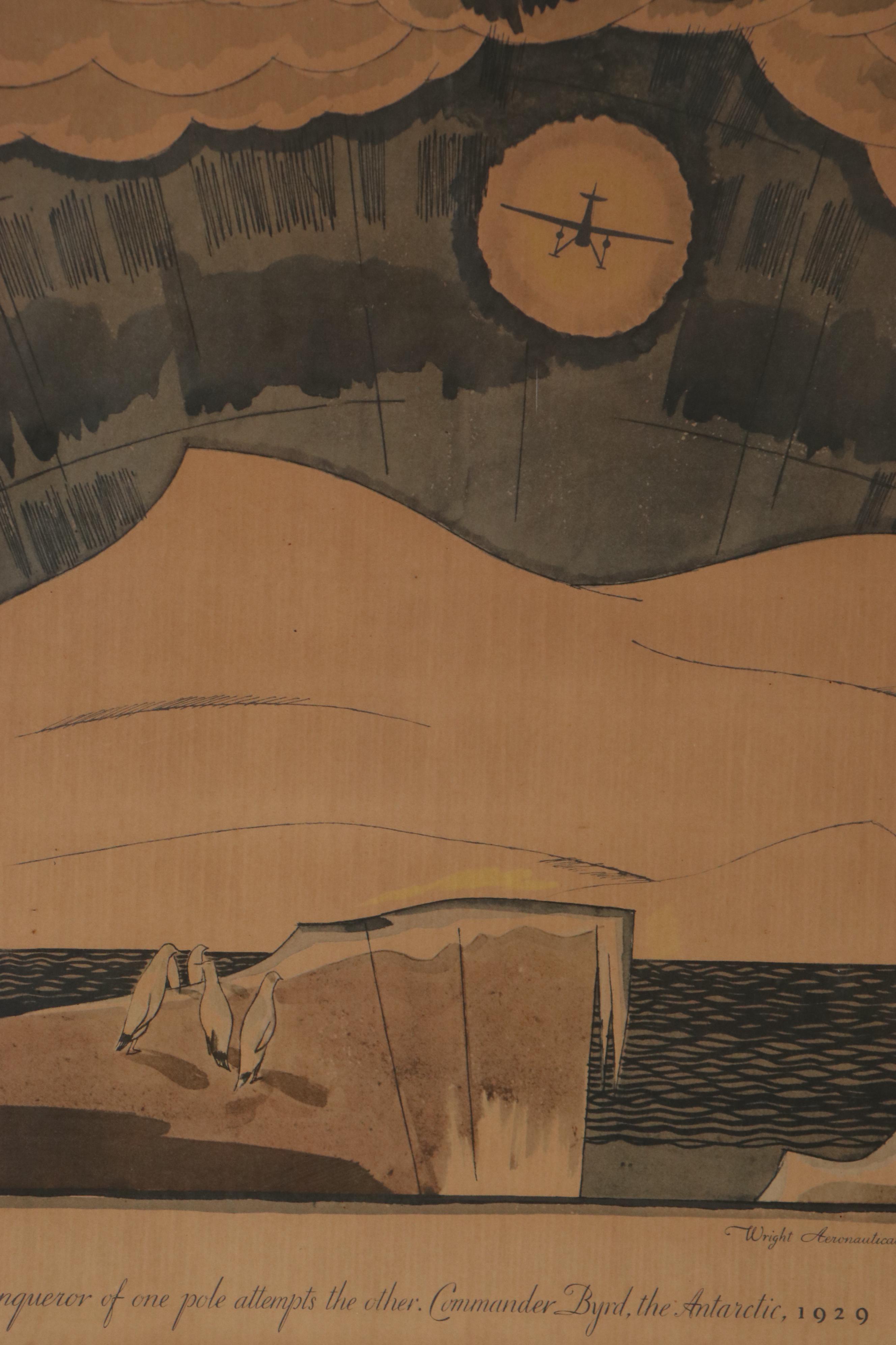 Color Halftones after Frank Lemon of Air Exploits, 1928