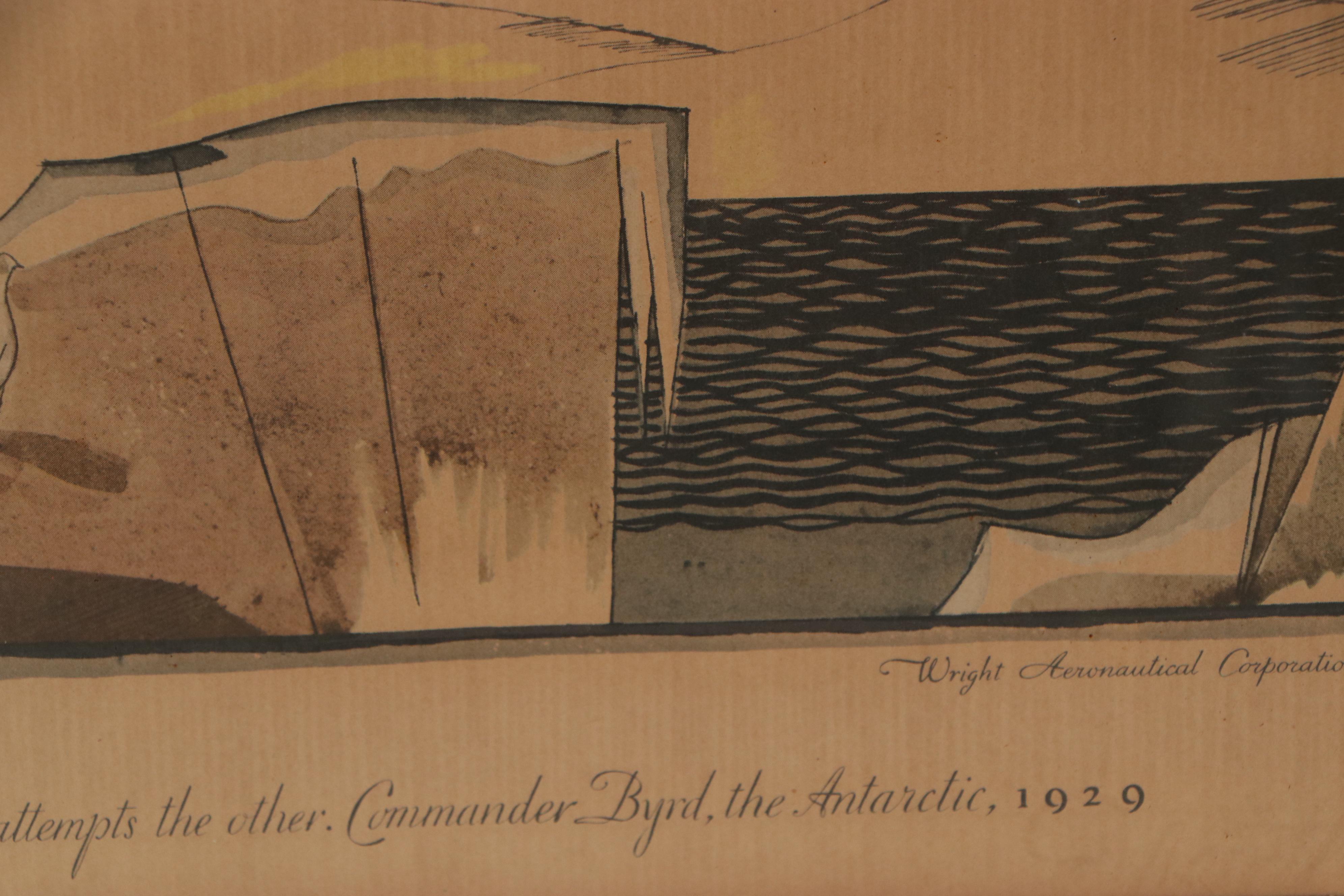 Color Halftones after Frank Lemon of Air Exploits, 1928