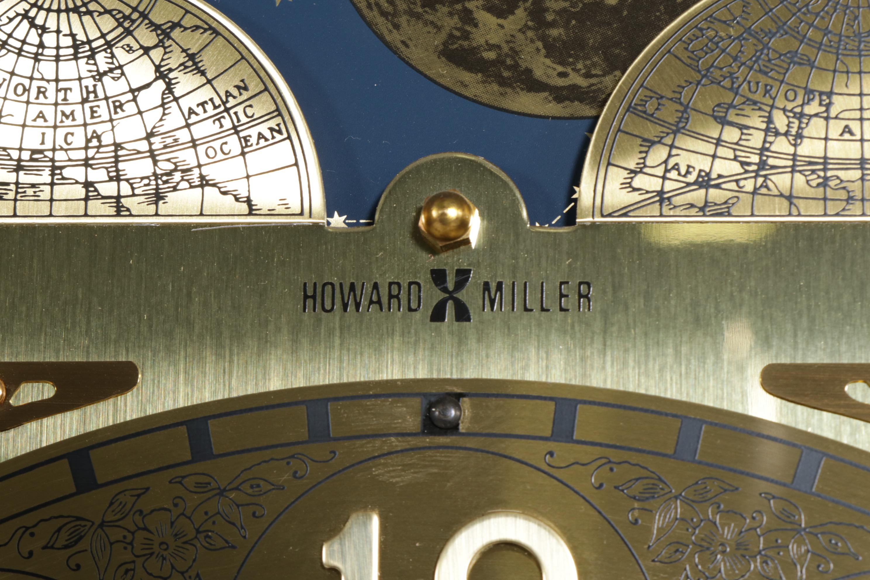 Howard Miller Grandfather Clock, Late 20th Century