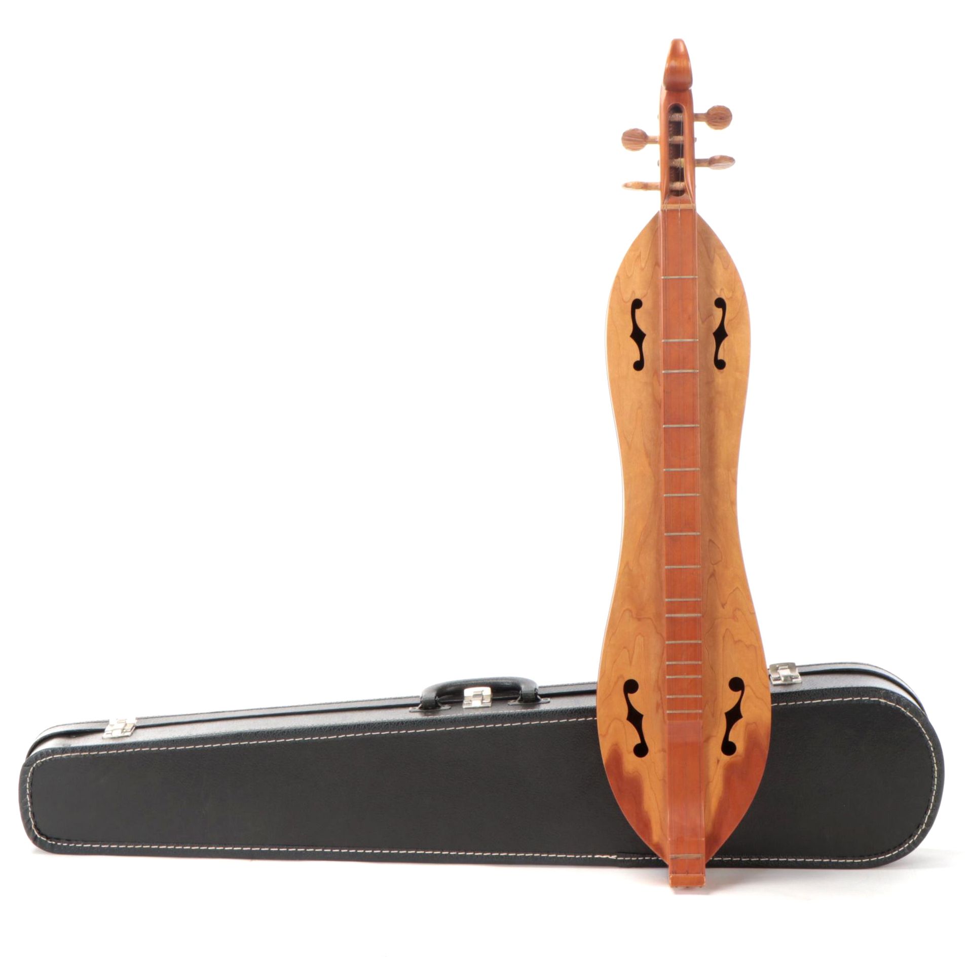 Cherry Appalachian Mountain Dulcimer by Warren A. May, Berea KY