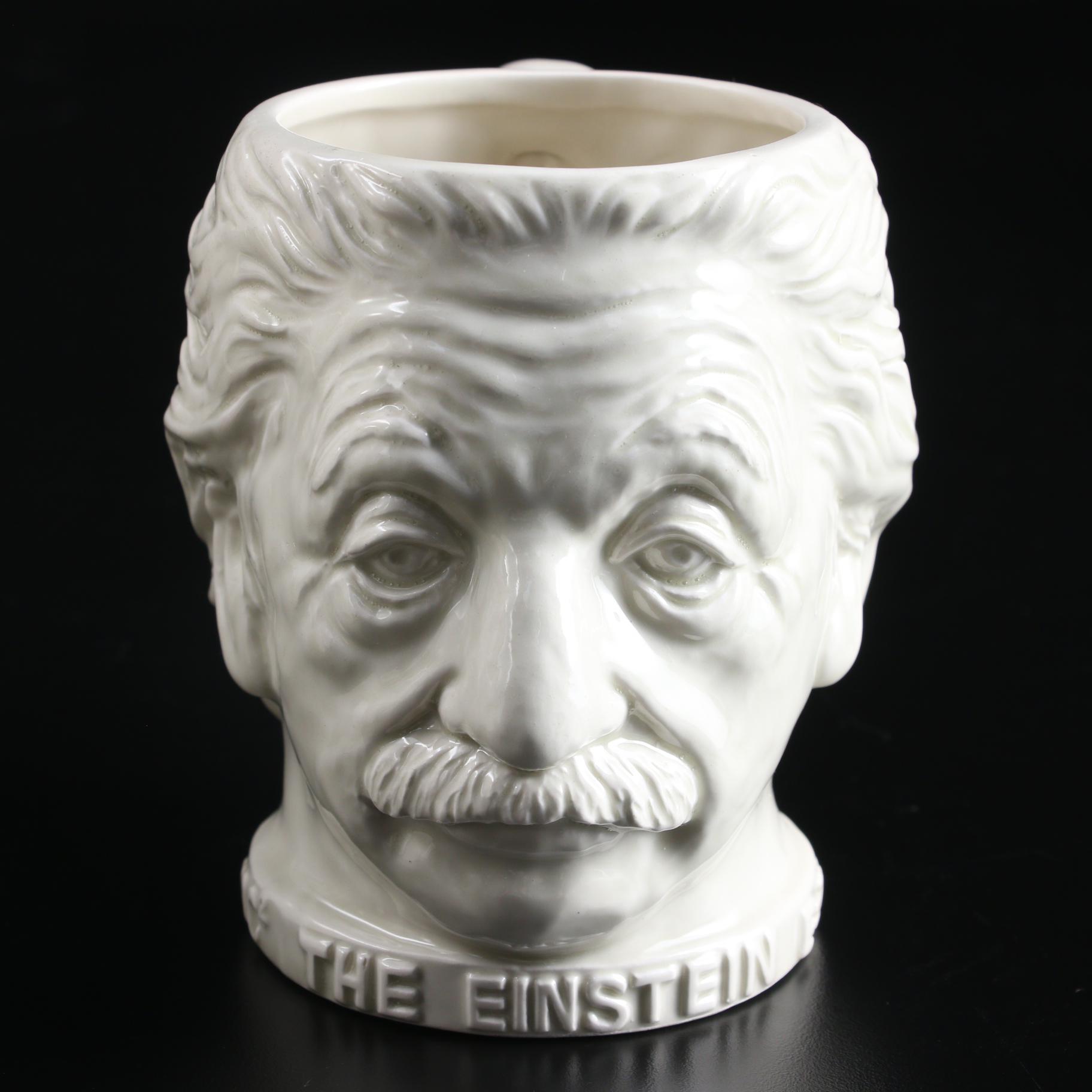 Fitz and Floyd "The Gertrude" Stein, "The Einstein" and "The Franken Stein" Mugs