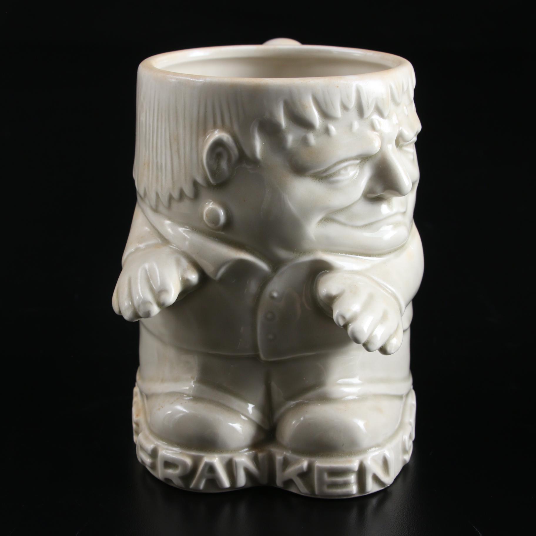 Fitz and Floyd "The Gertrude" Stein, "The Einstein" and "The Franken Stein" Mugs