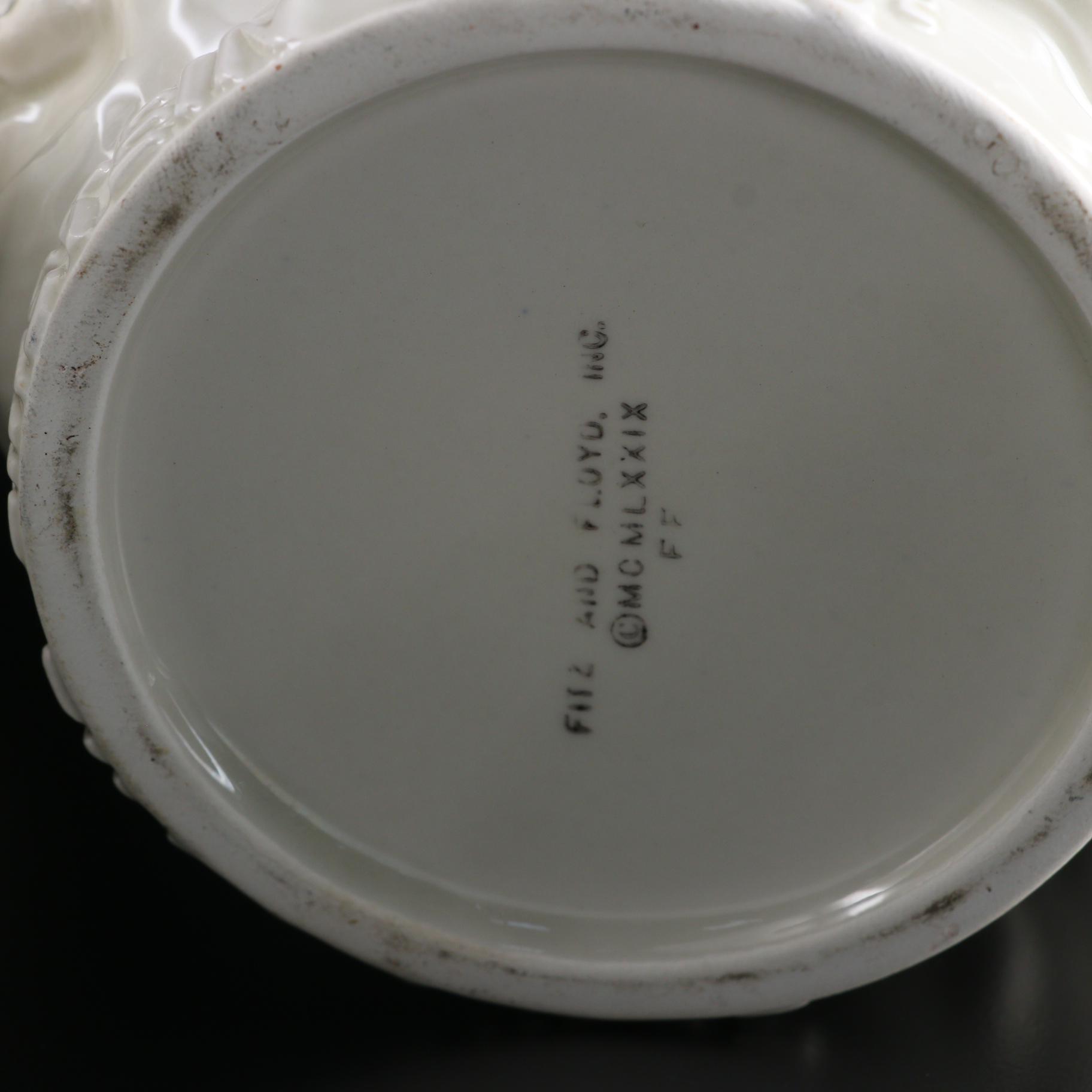 Fitz and Floyd "The Gertrude" Stein, "The Einstein" and "The Franken Stein" Mugs