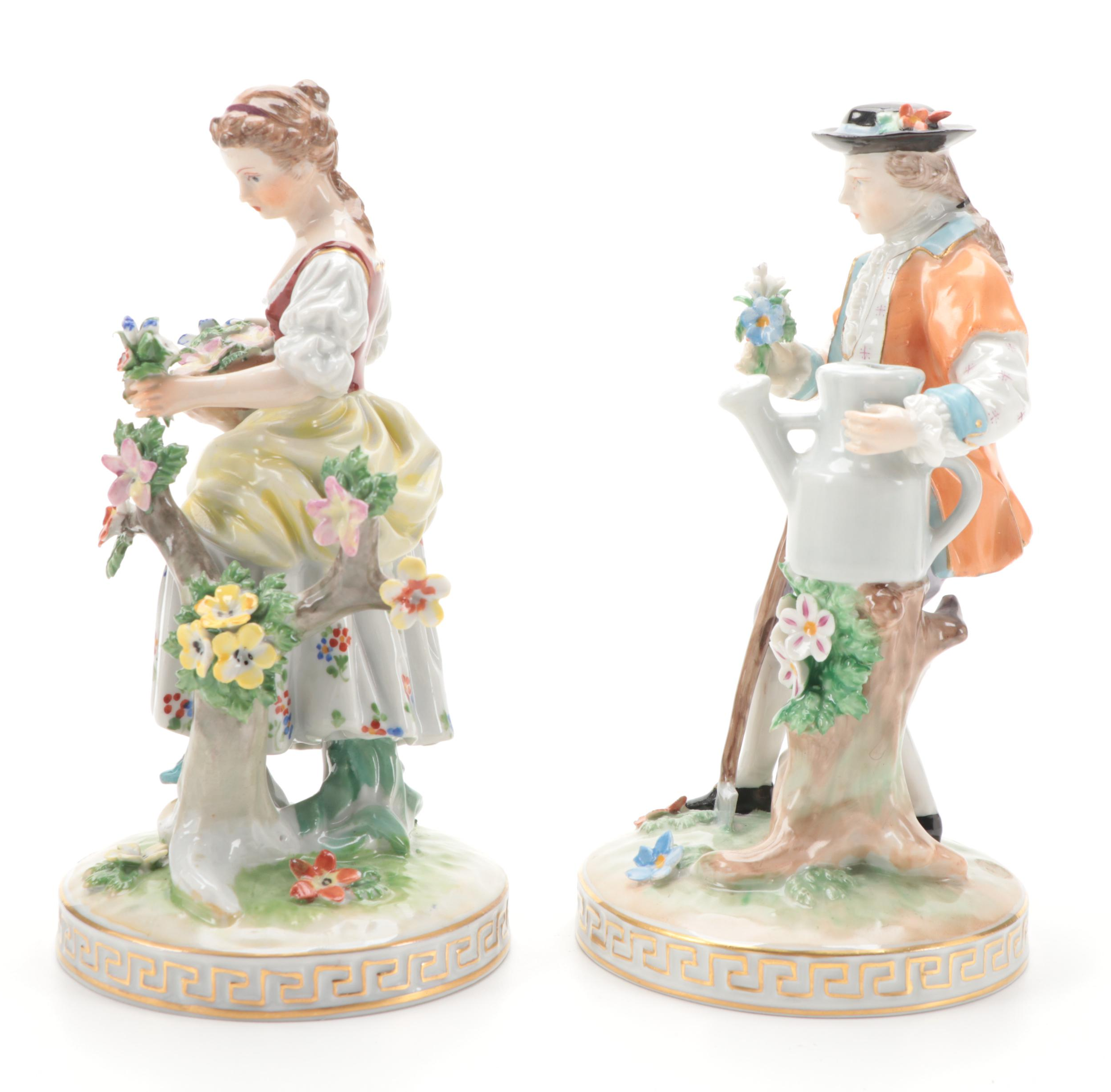 Carl Thieme and Eric Stauffer for Arnart Figural Porcelain Figurines