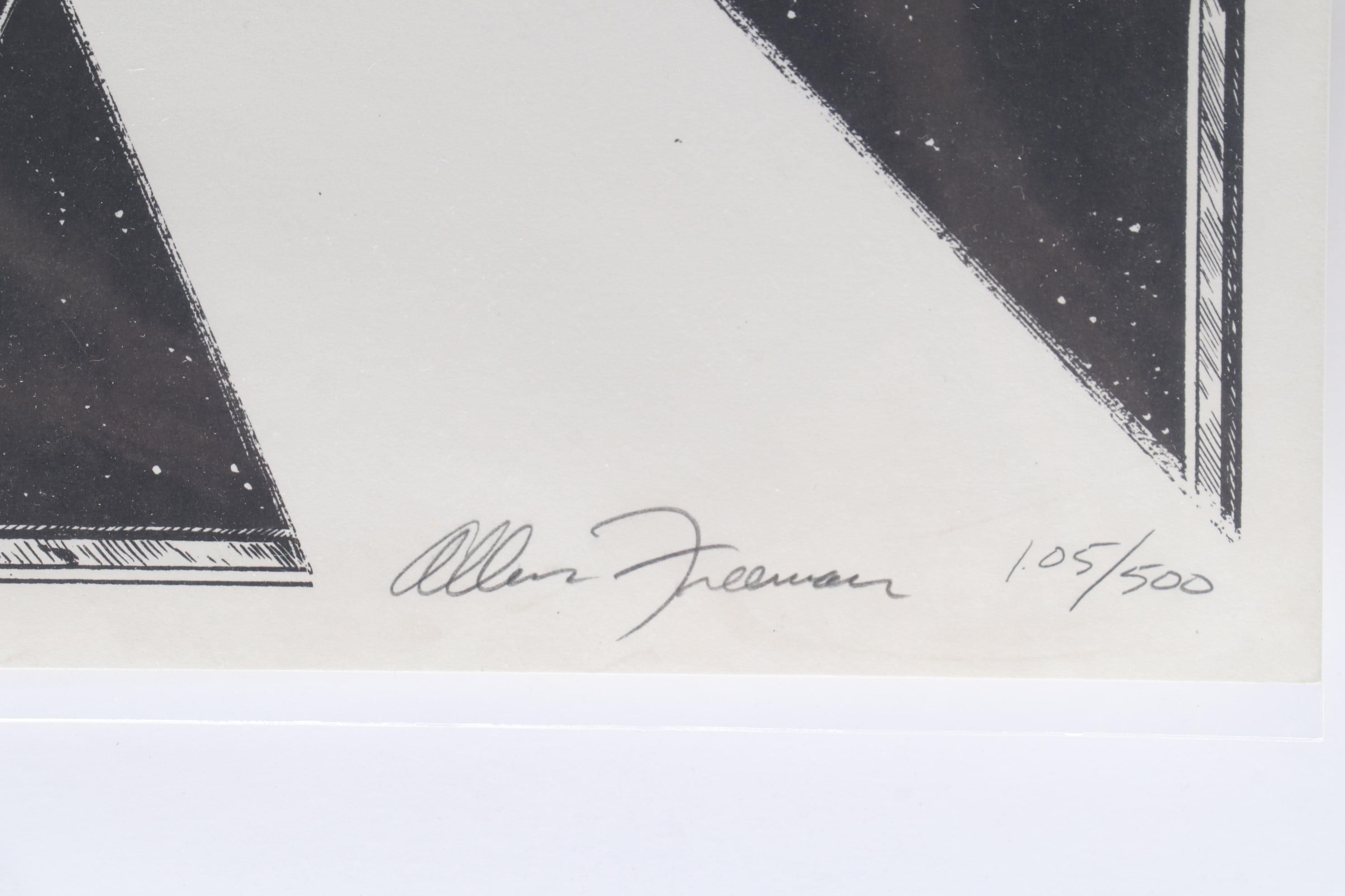 Allen Freemen Limited Edition and Gary Barker Drawings, Sketches, 1990s