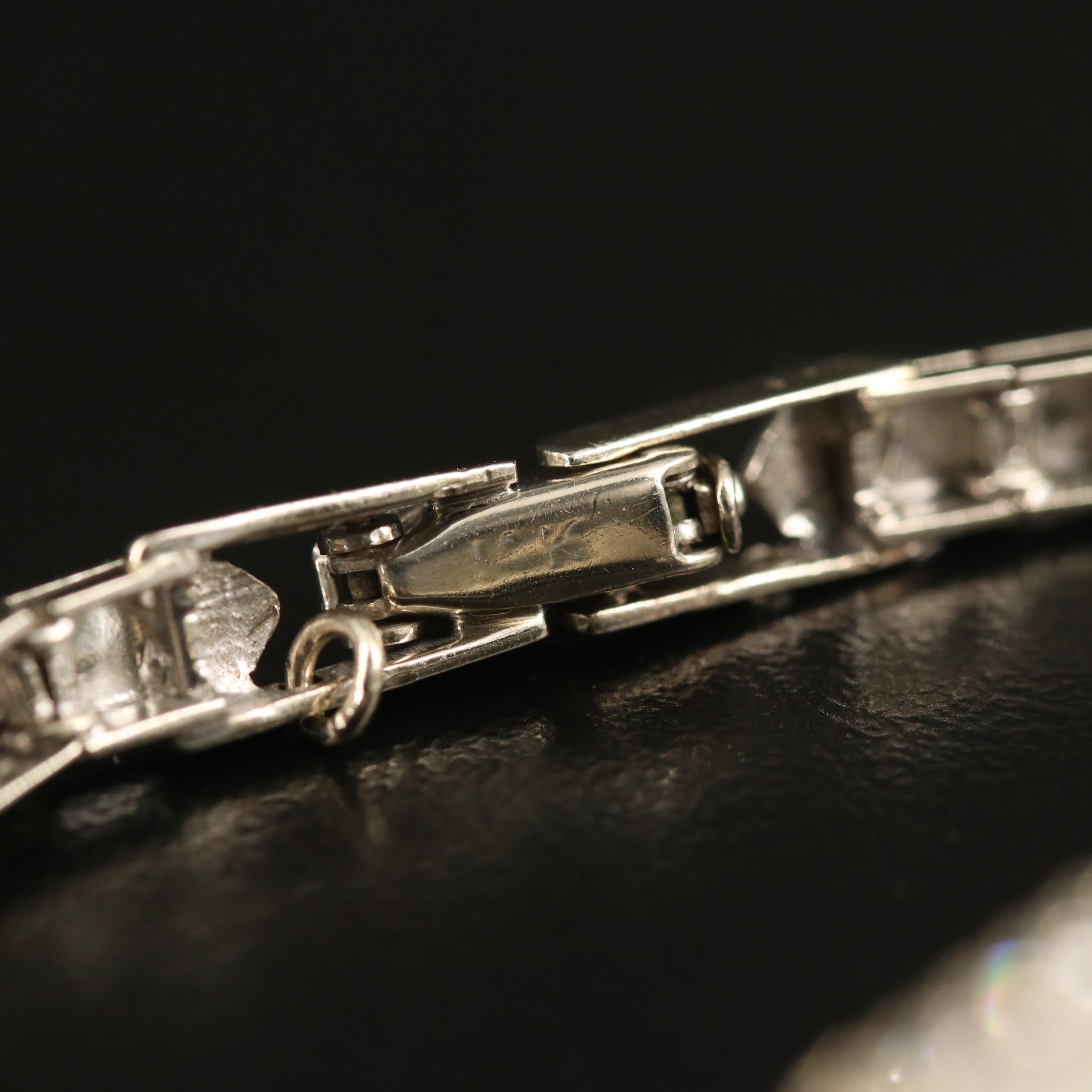 14K Vintage Movado Diamond Watch