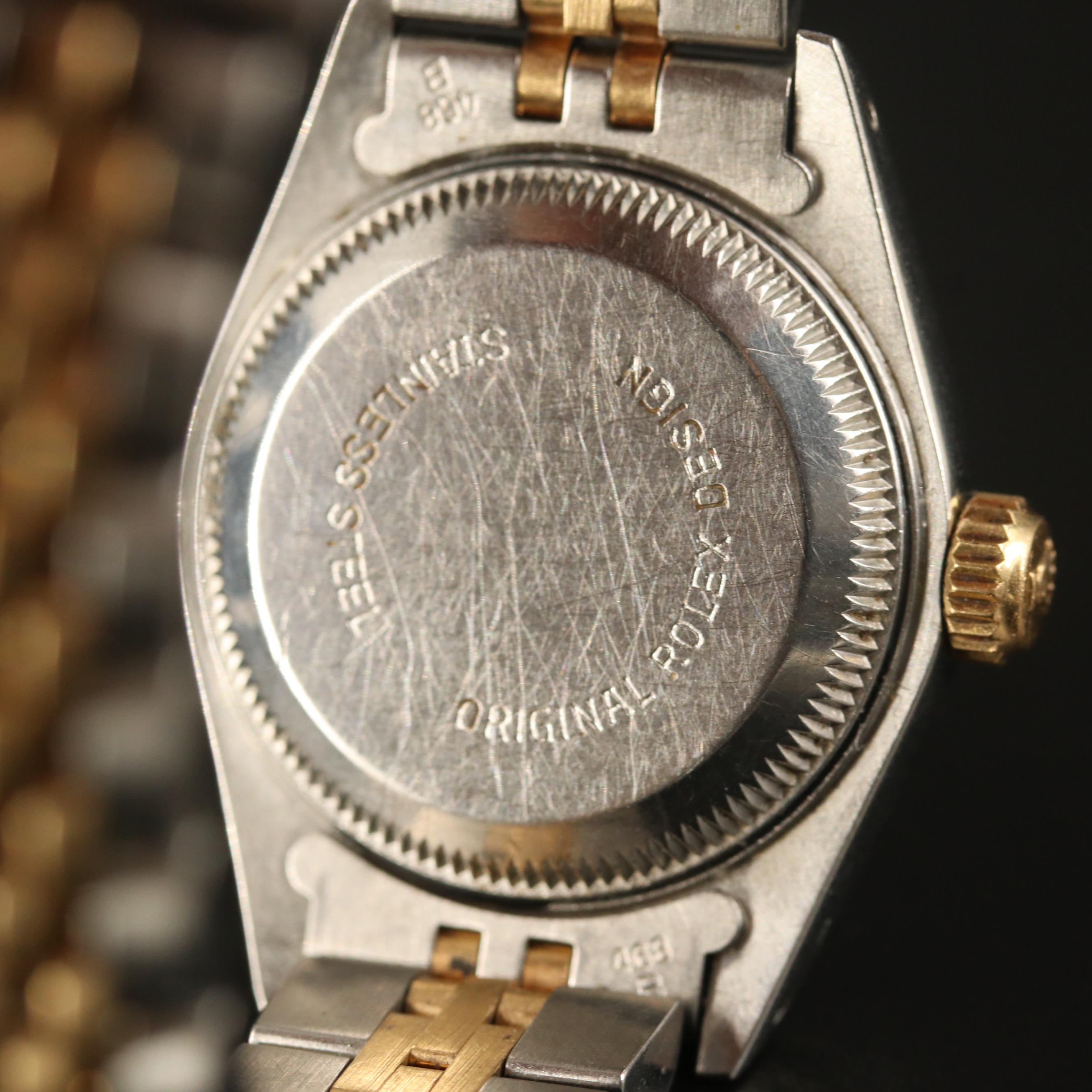 1989 Rolex Datejust Diamond Dial Watch