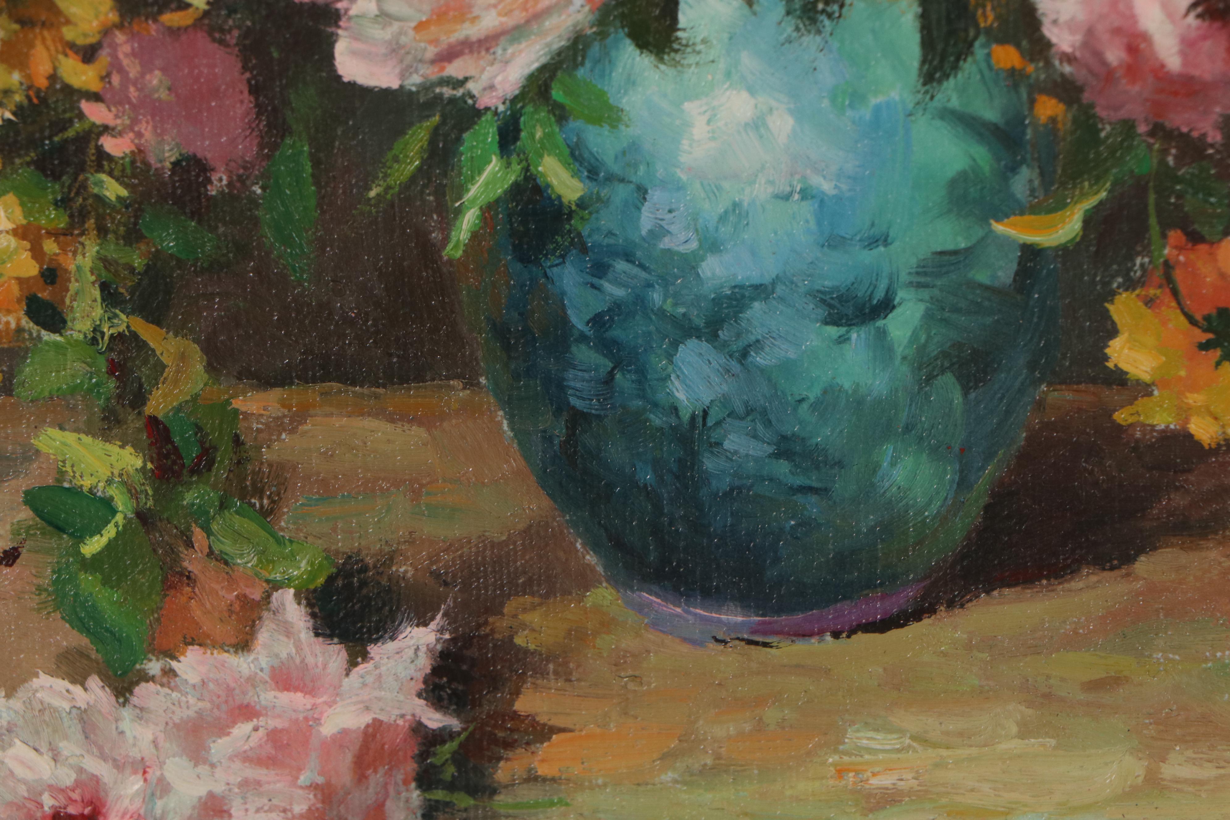 Floral Still Life Oil Painting