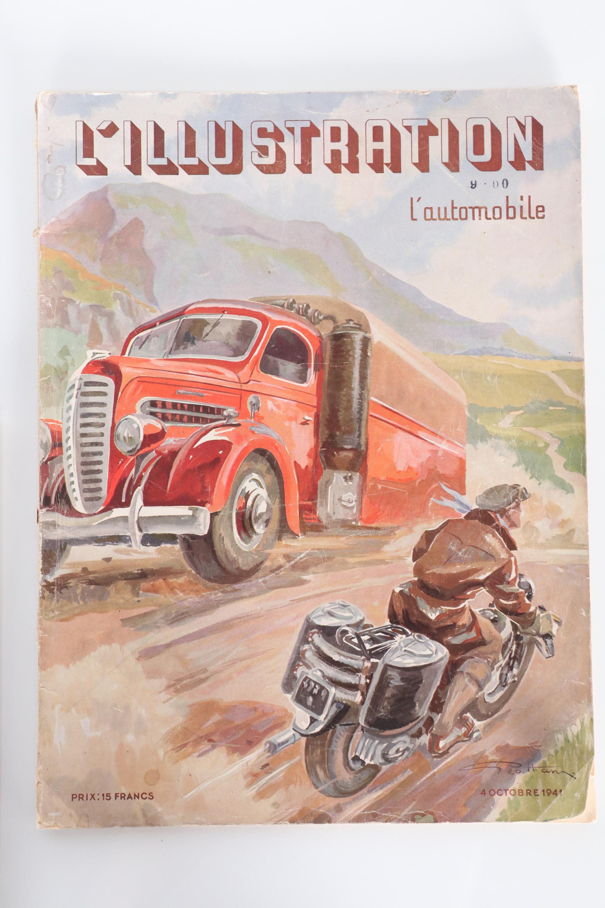 "L'Illustration" and "Vertice" Magazine Issues, 1940s