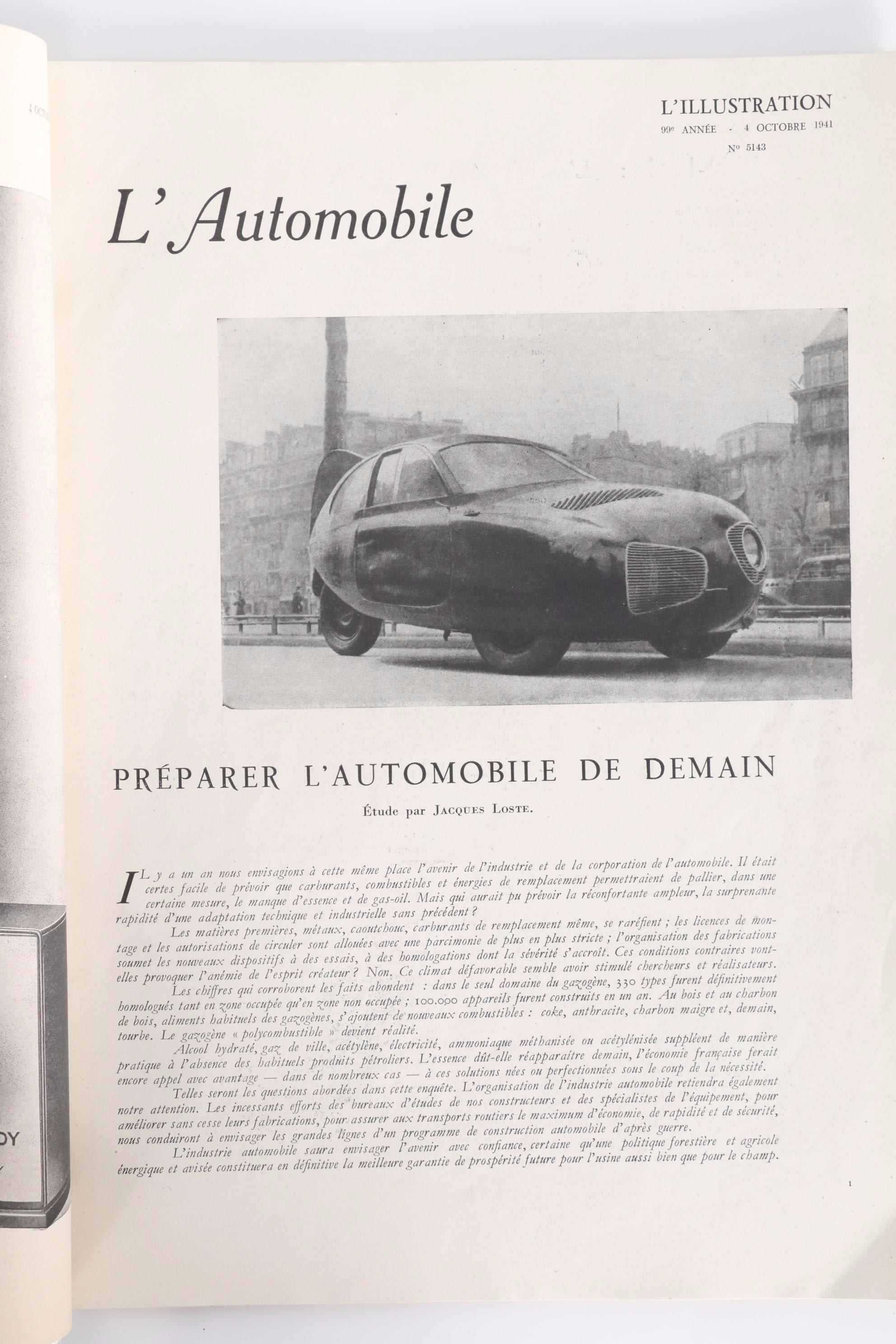 "L'Illustration" and "Vertice" Magazine Issues, 1940s