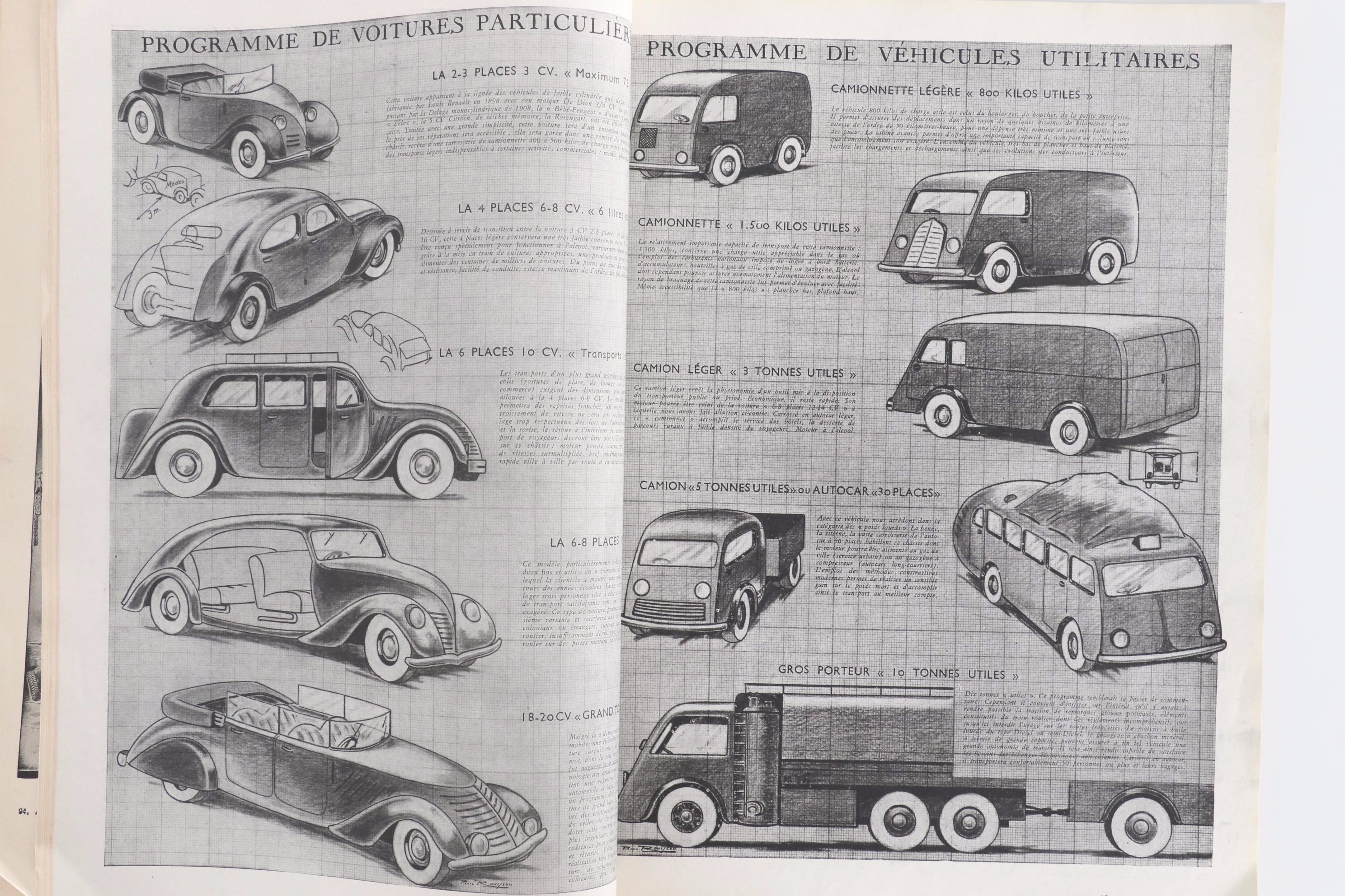 "L'Illustration" and "Vertice" Magazine Issues, 1940s