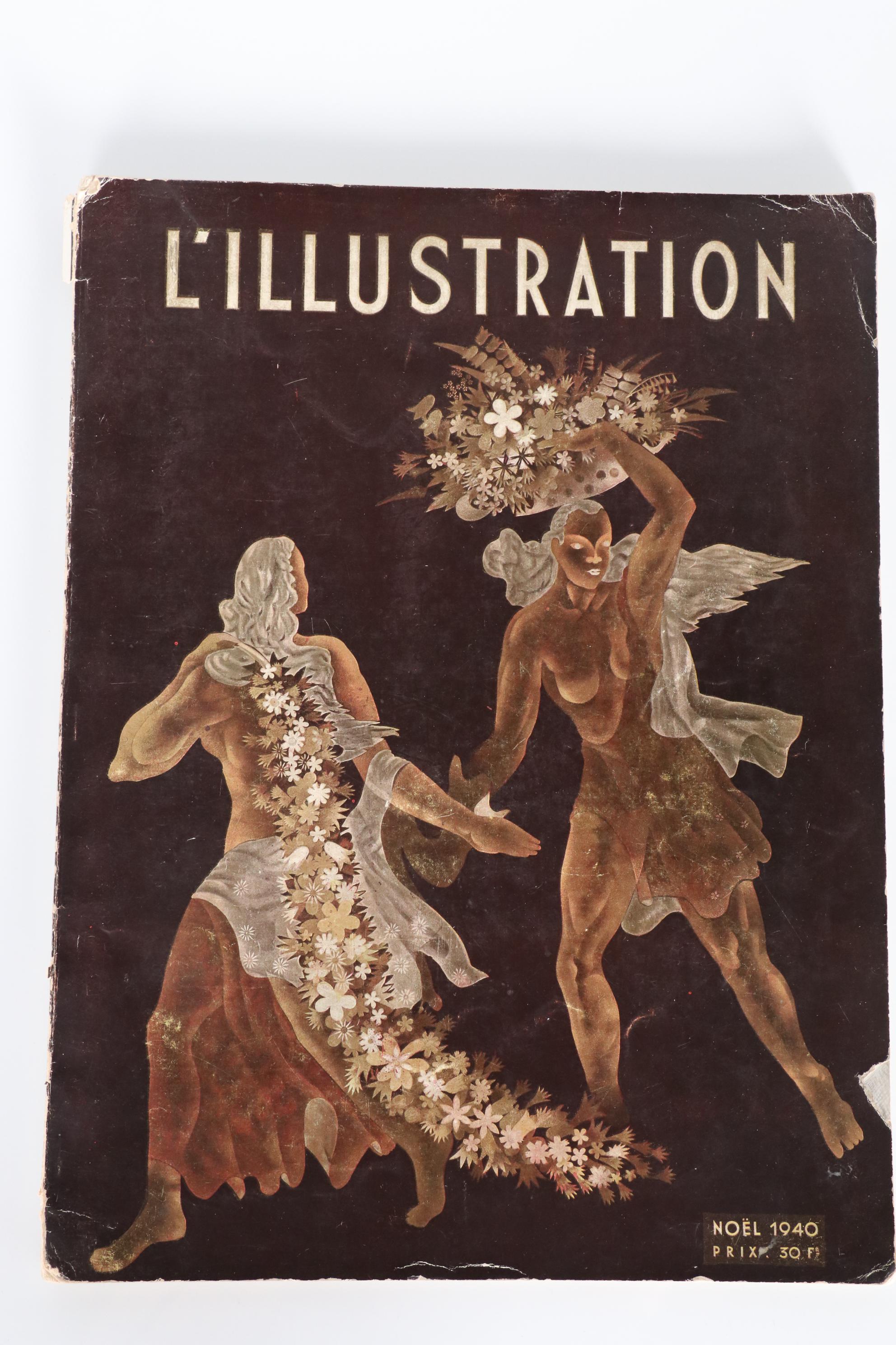 "L'Illustration" and "Vertice" Magazine Issues, 1940s