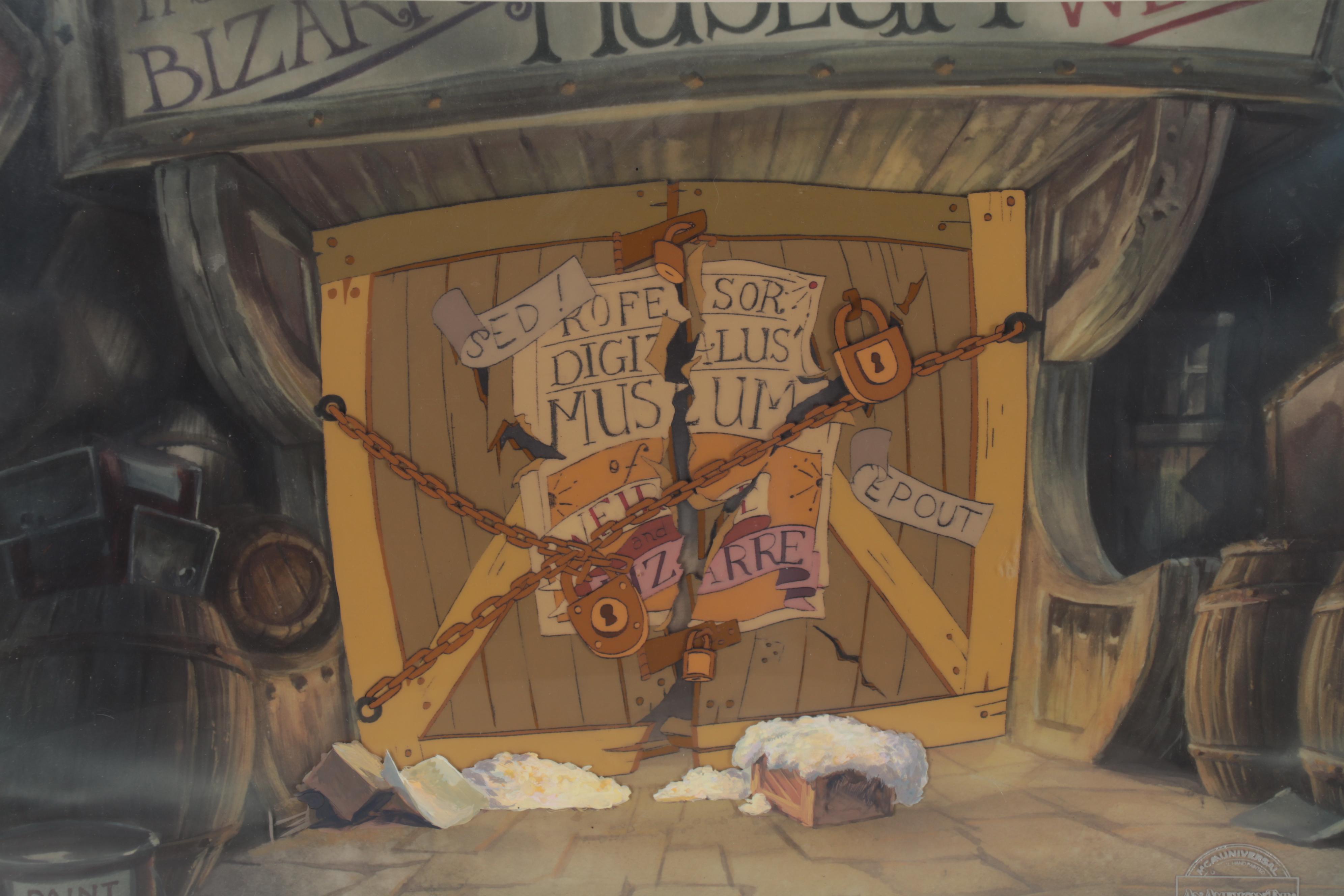 Universal Studios "An American Tail" Production Cel Setup, 1986