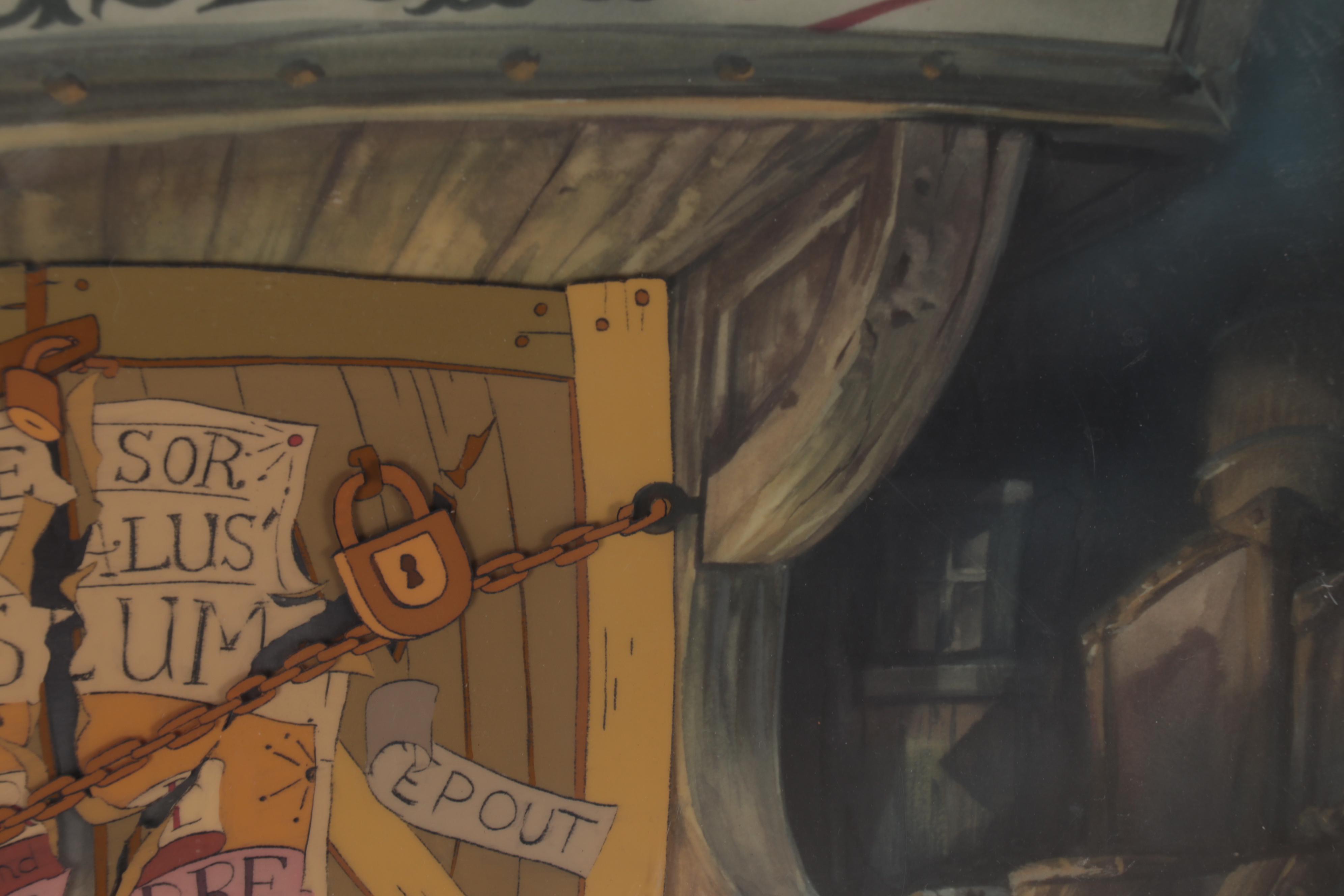 Universal Studios "An American Tail" Production Cel Setup, 1986