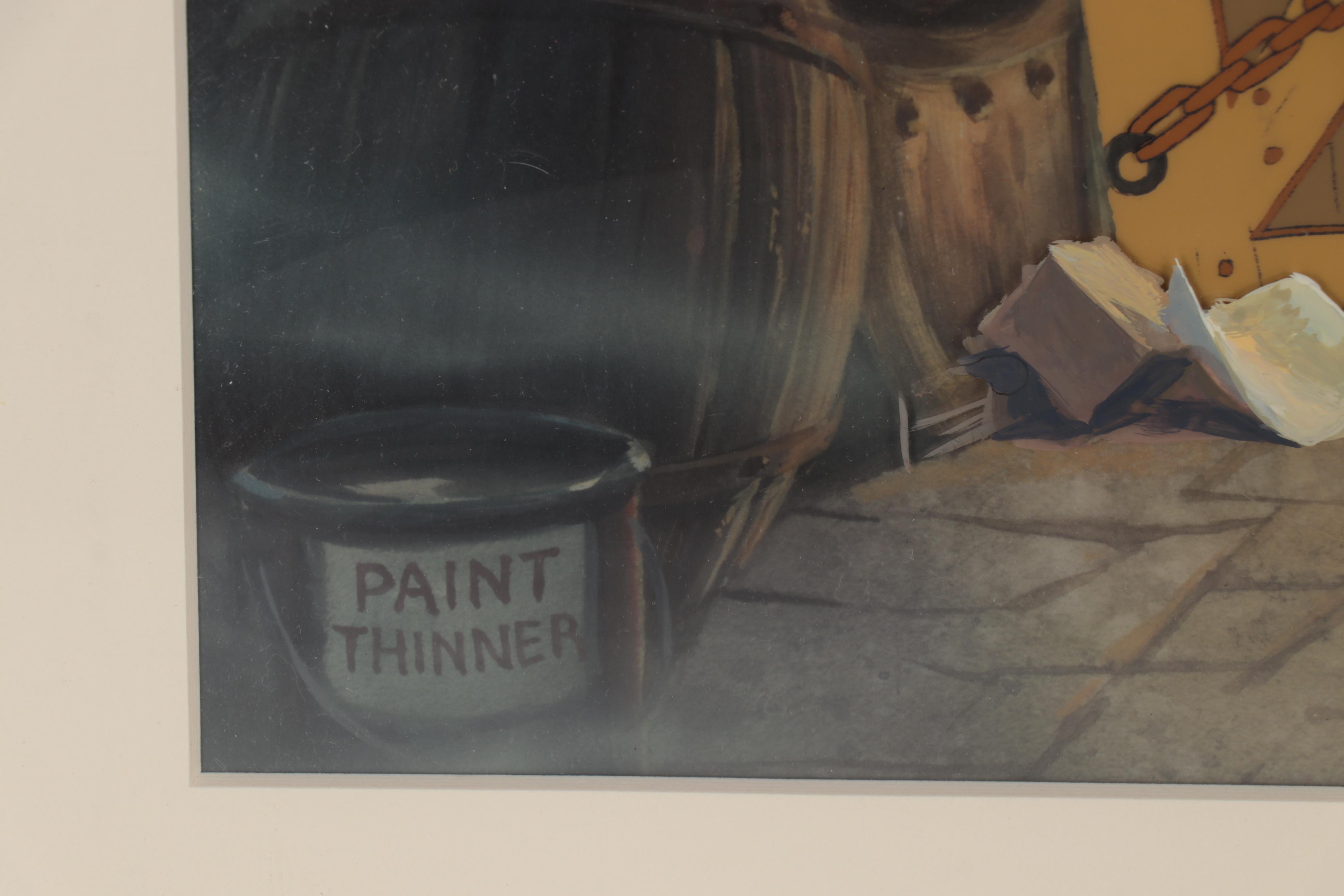 Universal Studios "An American Tail" Production Cel Setup, 1986