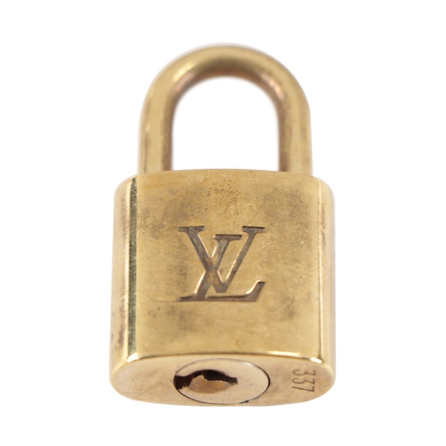 Louis Vuitton Padlock and Key