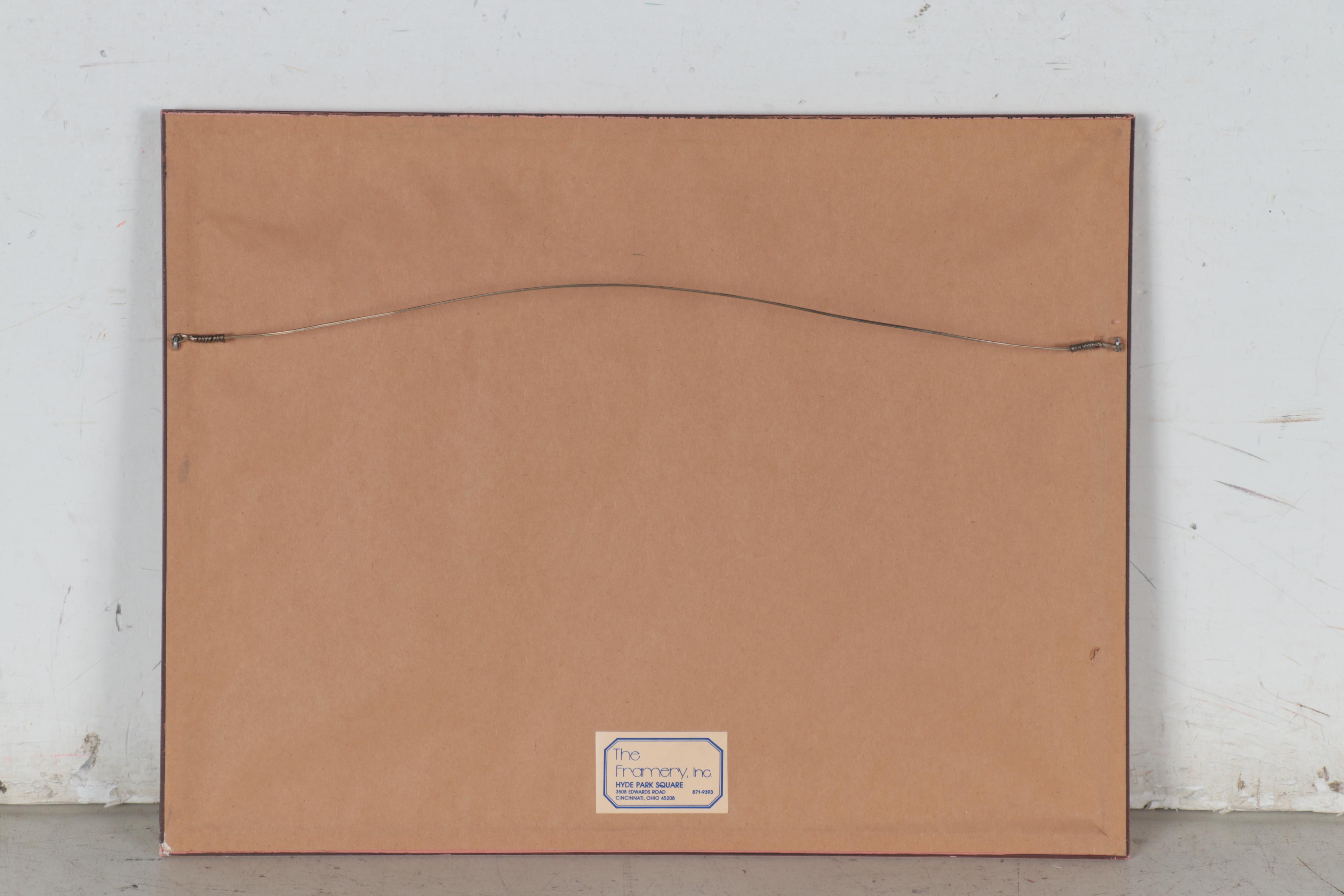 Jim Borgman Ink Drawing for "The Cincinnati Enquirer," 1991