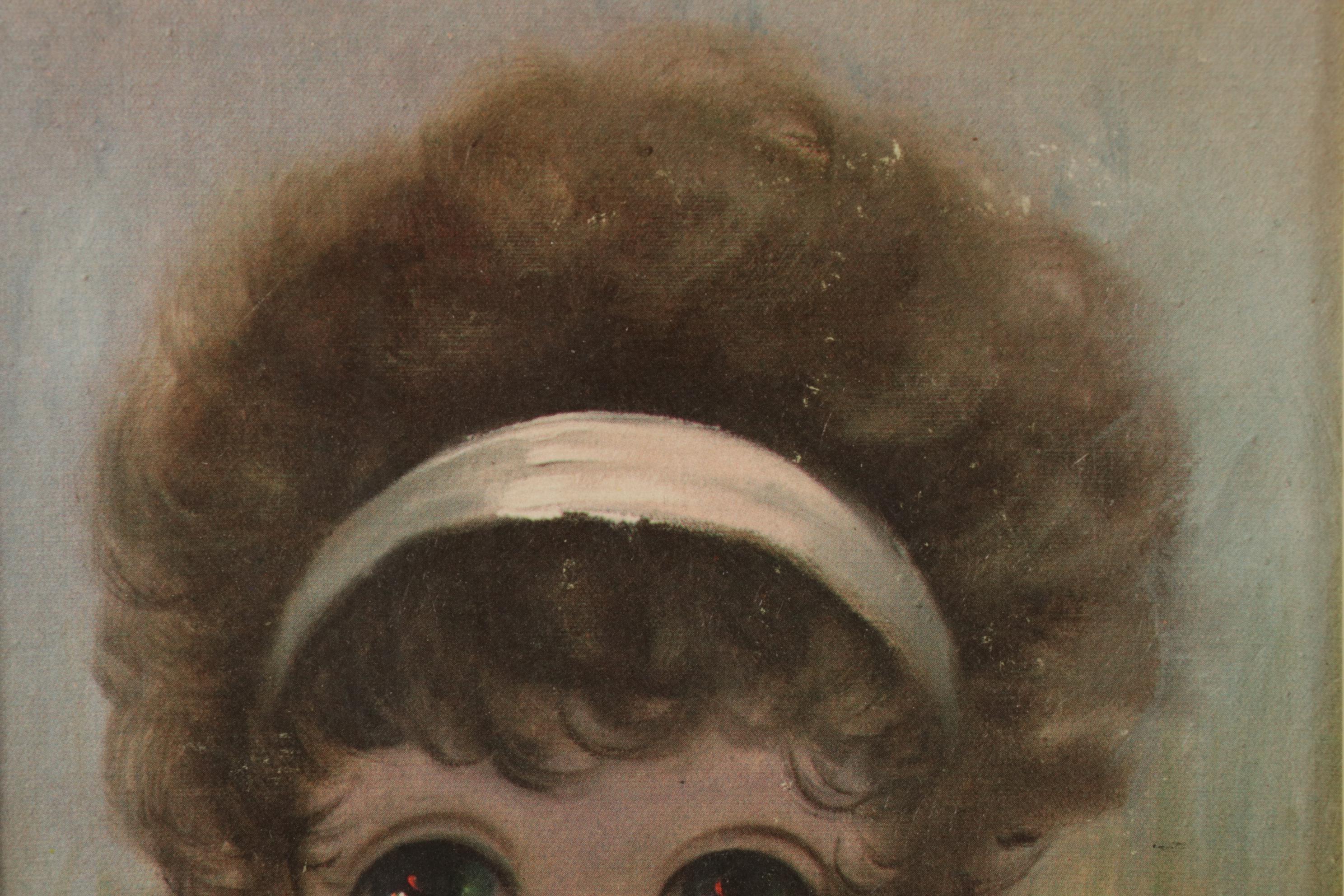 Offset Lithographs after Ozz França of Children in the Style of Margaret Keane