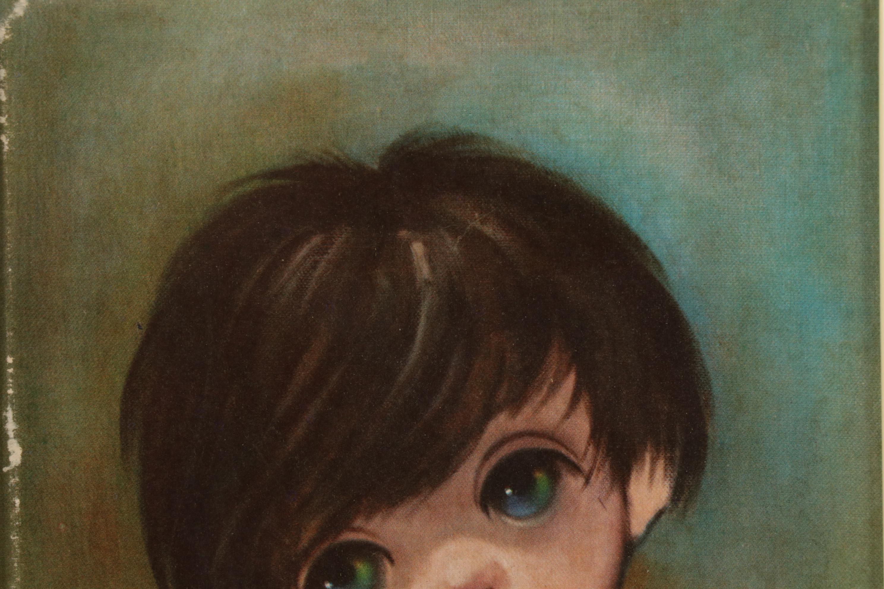 Offset Lithographs after Ozz França of Children in the Style of Margaret Keane