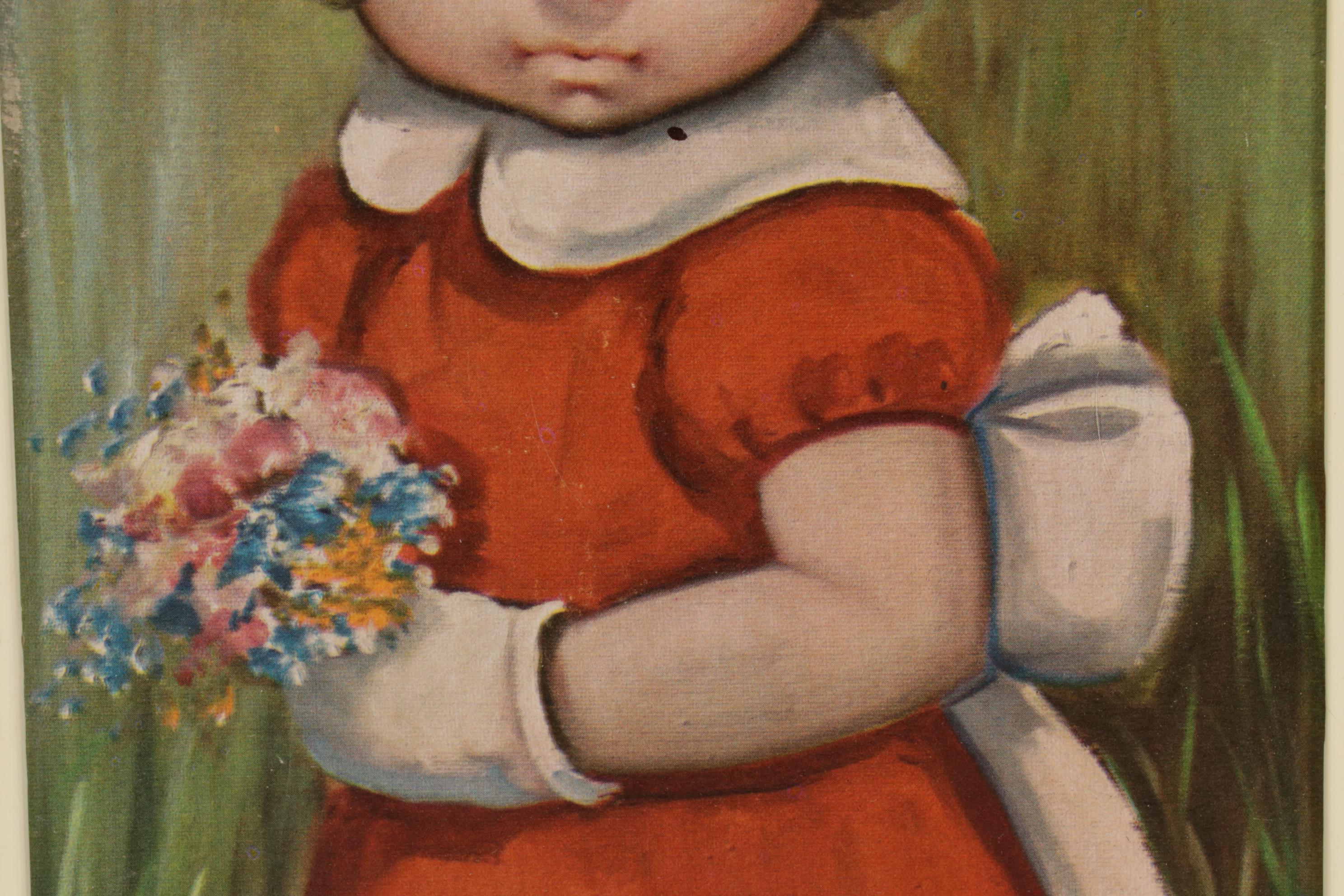 Offset Lithographs after Ozz França of Children in the Style of Margaret Keane