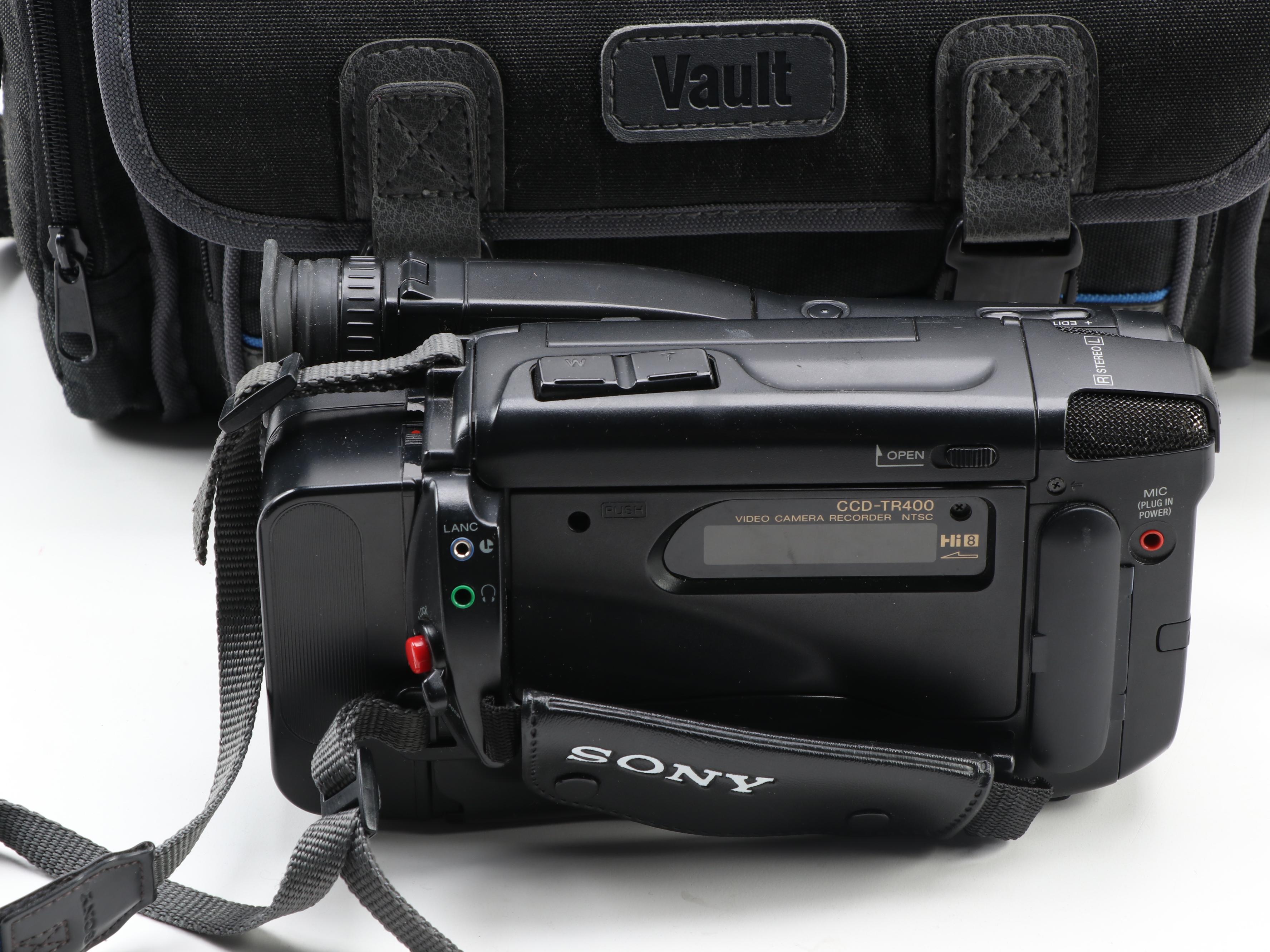 Sony Handycam Video Hi8 Video Camera with Tripods