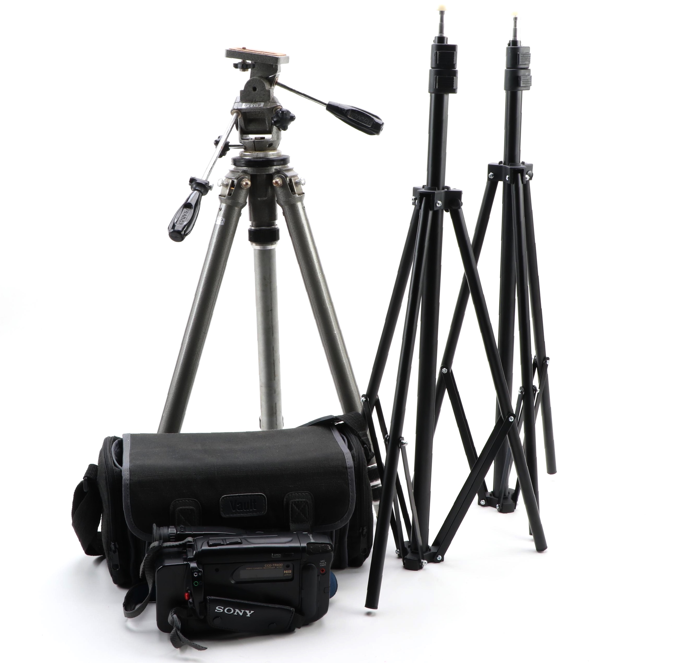 Sony Handycam Video Hi8 Video Camera with Tripods