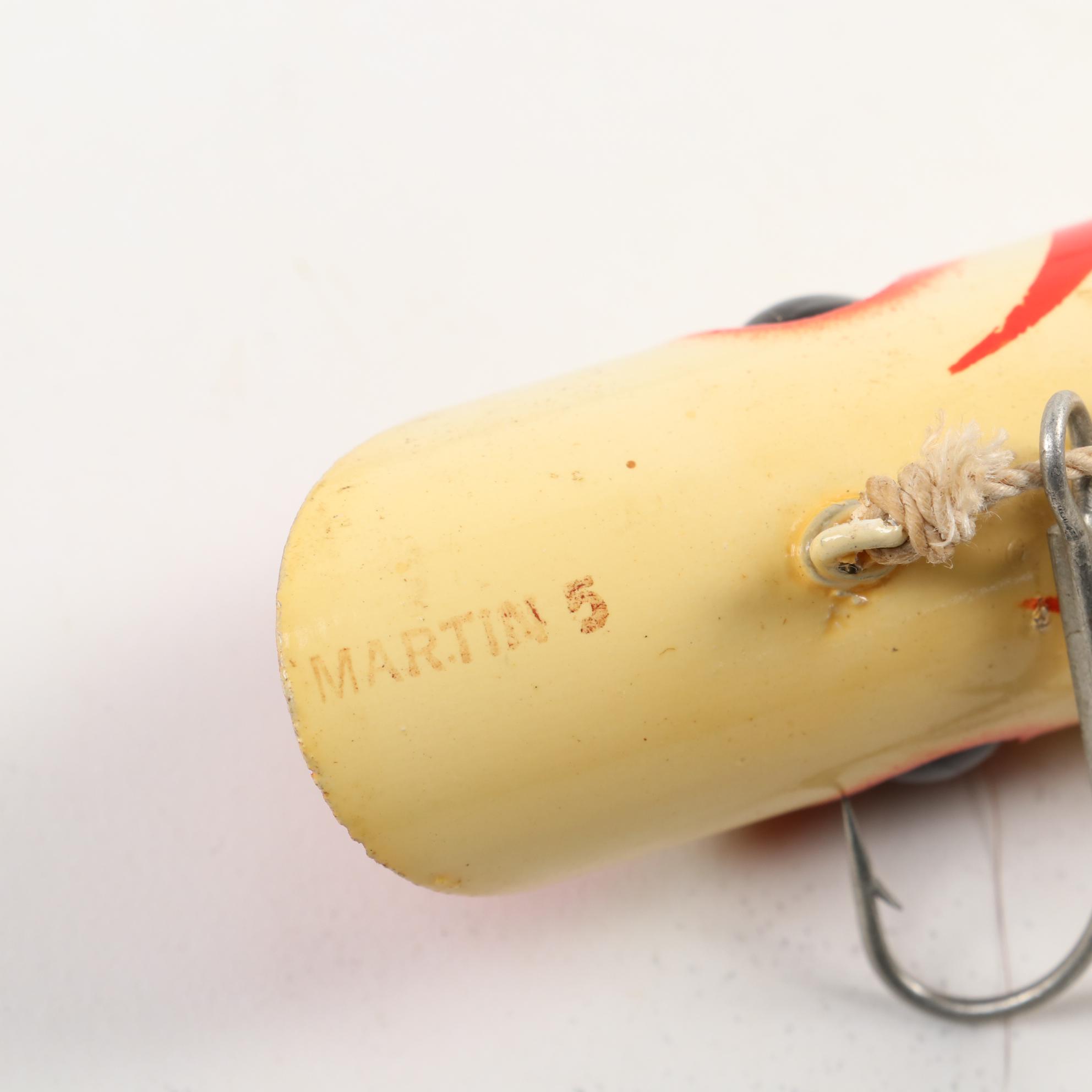 Fred Arbogast Signed and Other Lures Including Burke, Rapala, Cisco,  Mid-20th C