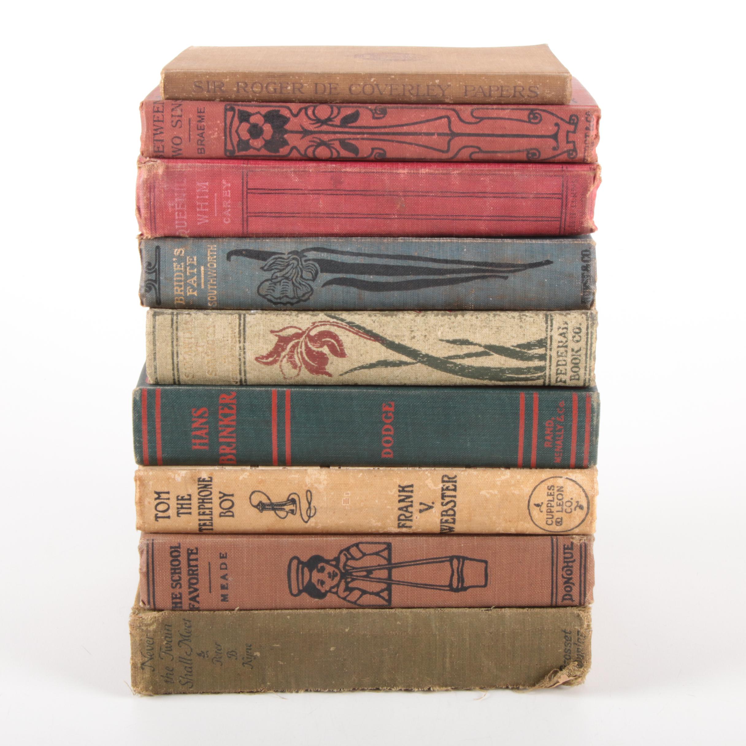 "Hans Brinker" by Mary Mapes Dodge and More Novels, Early 20th Century