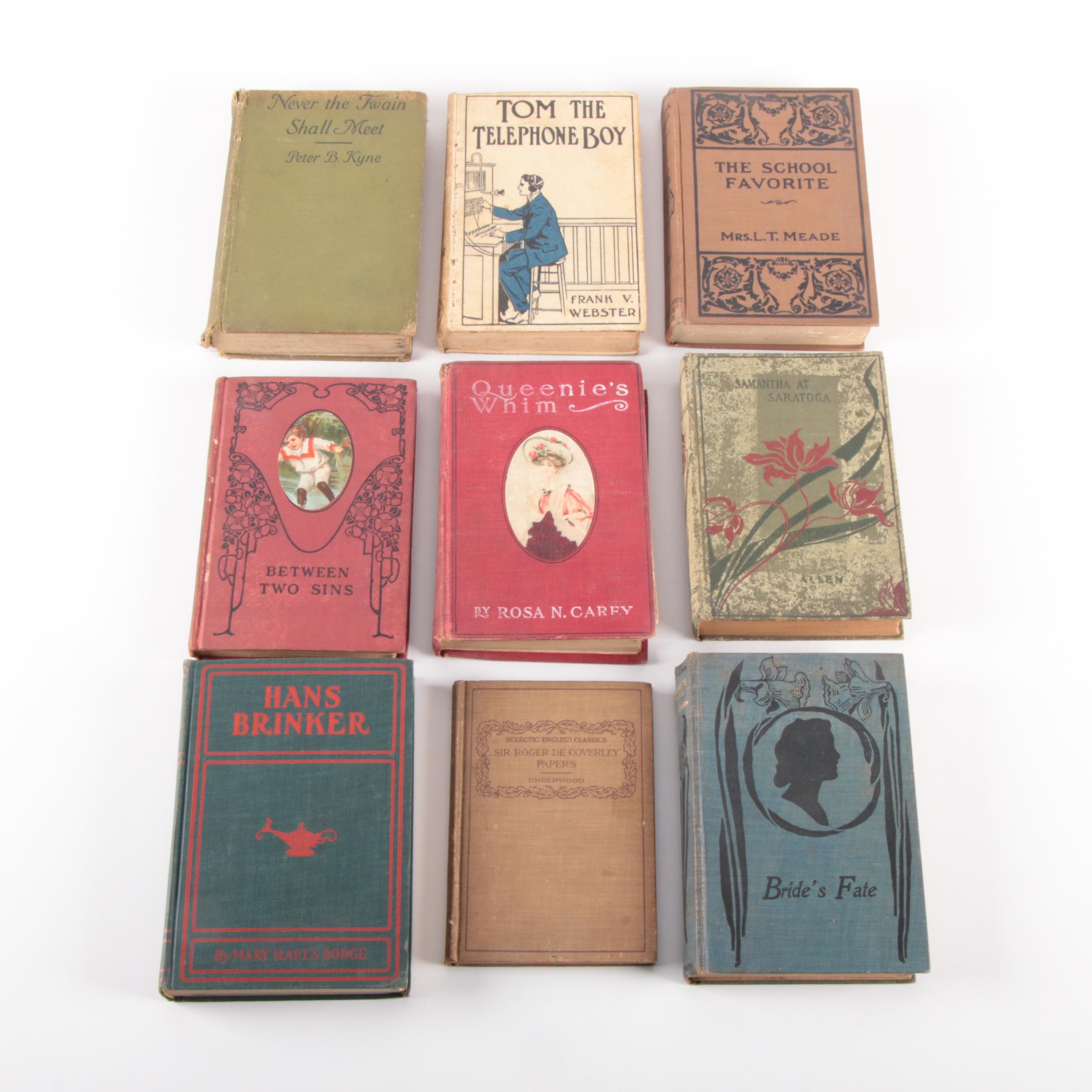 "Hans Brinker" by Mary Mapes Dodge and More Novels, Early 20th Century