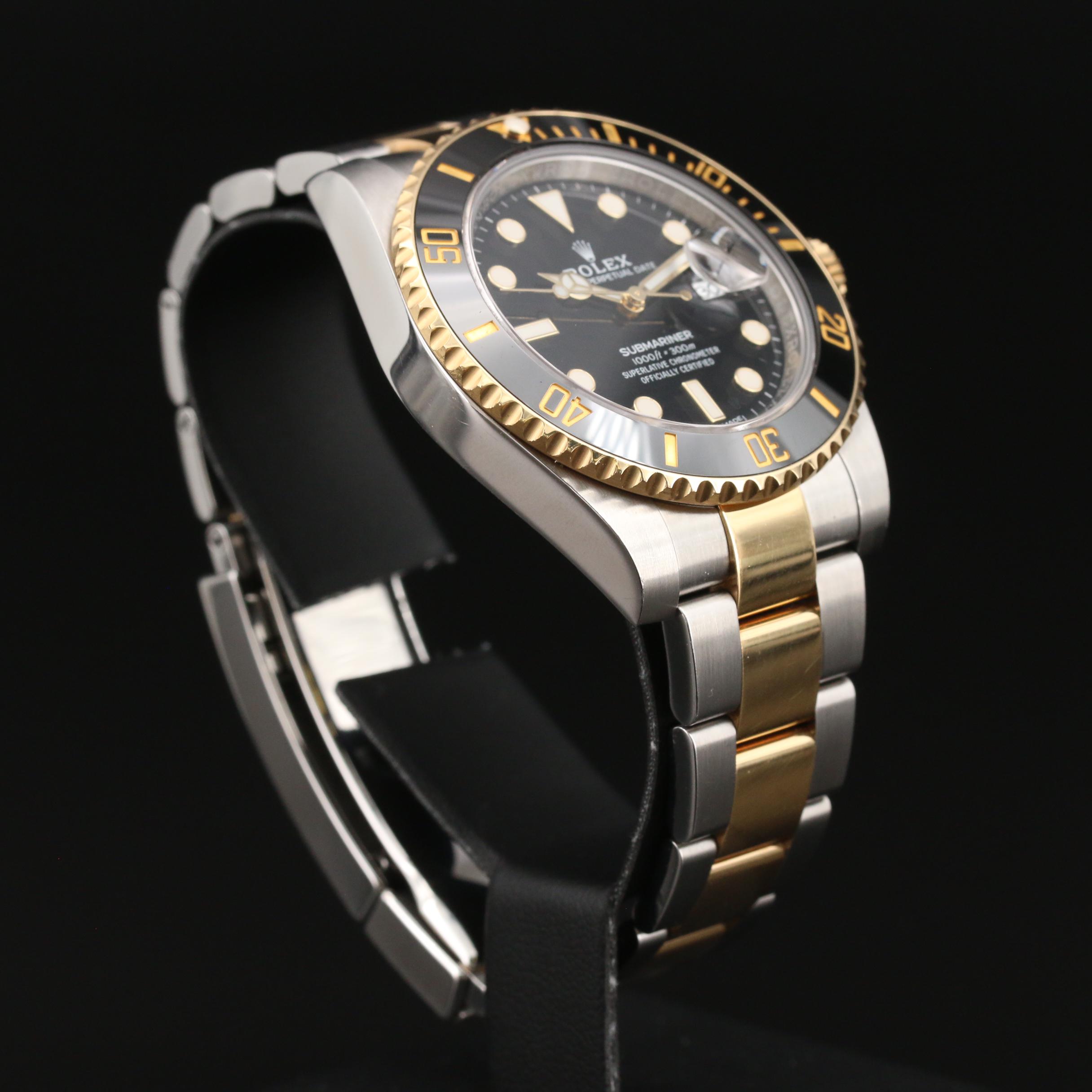 Rolex Submariner 116613LN 18K and Stainless Steel Automatic Watch