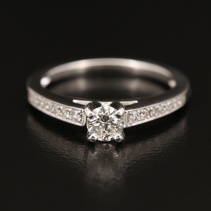 14K Diamond Ring