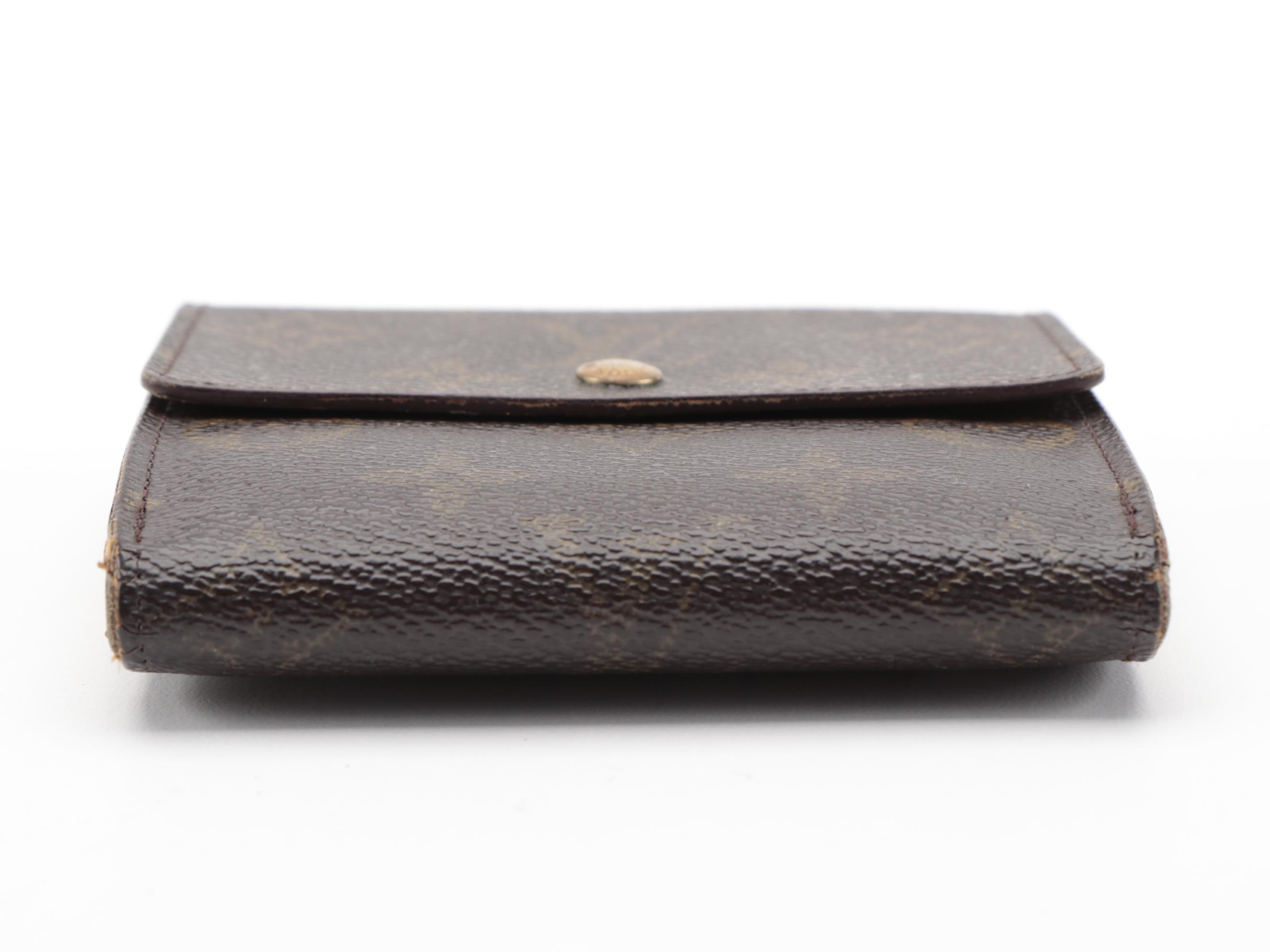 Louis Vuitton Elise Wallet in Monogram Canvas