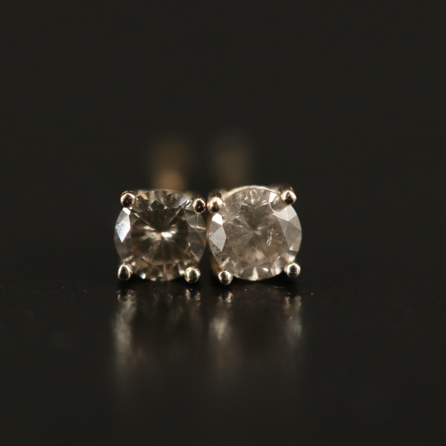 14K 0.20 CTW Diamond Stud Earrings