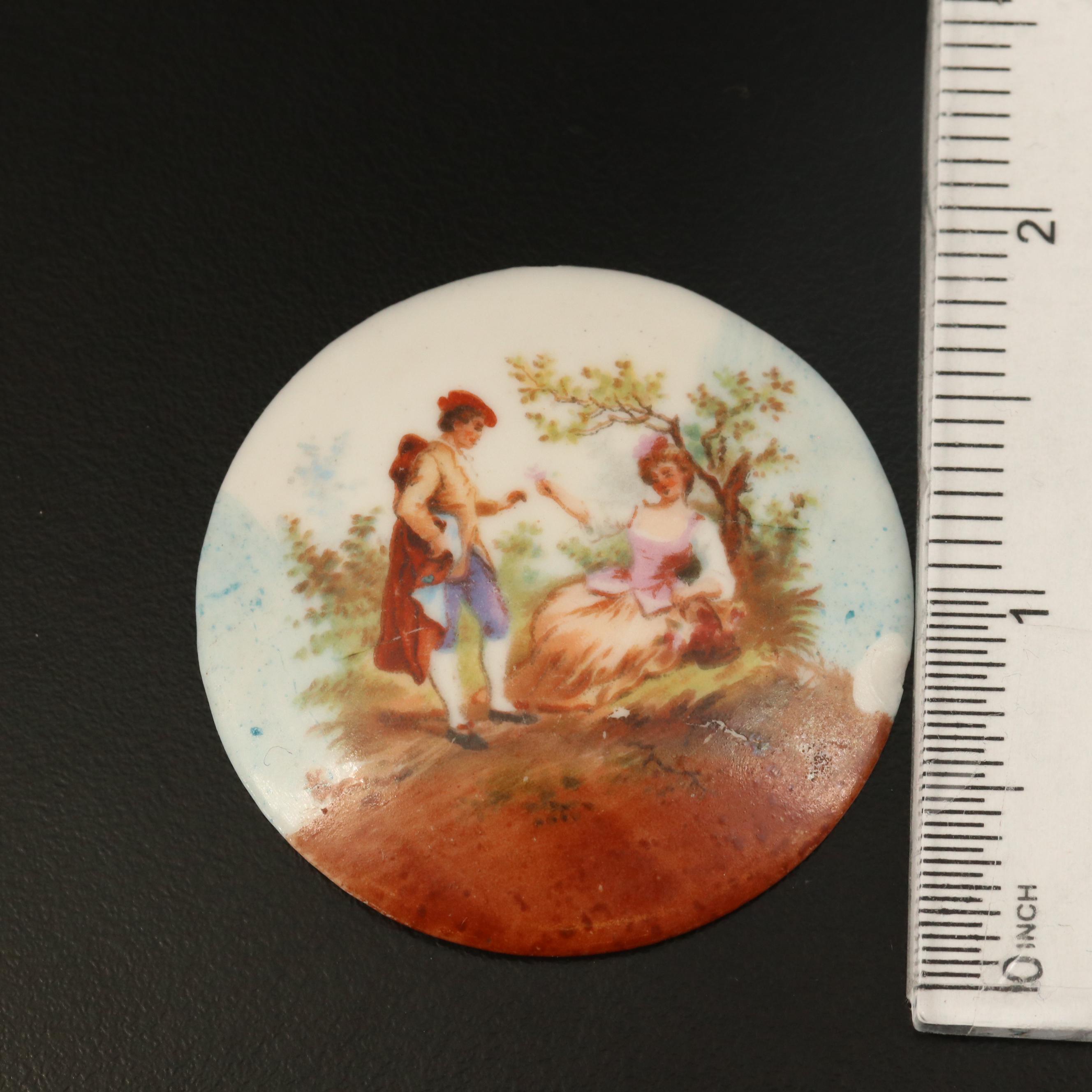 Loose Shell and Porcelain Scenic and Figural Cameos