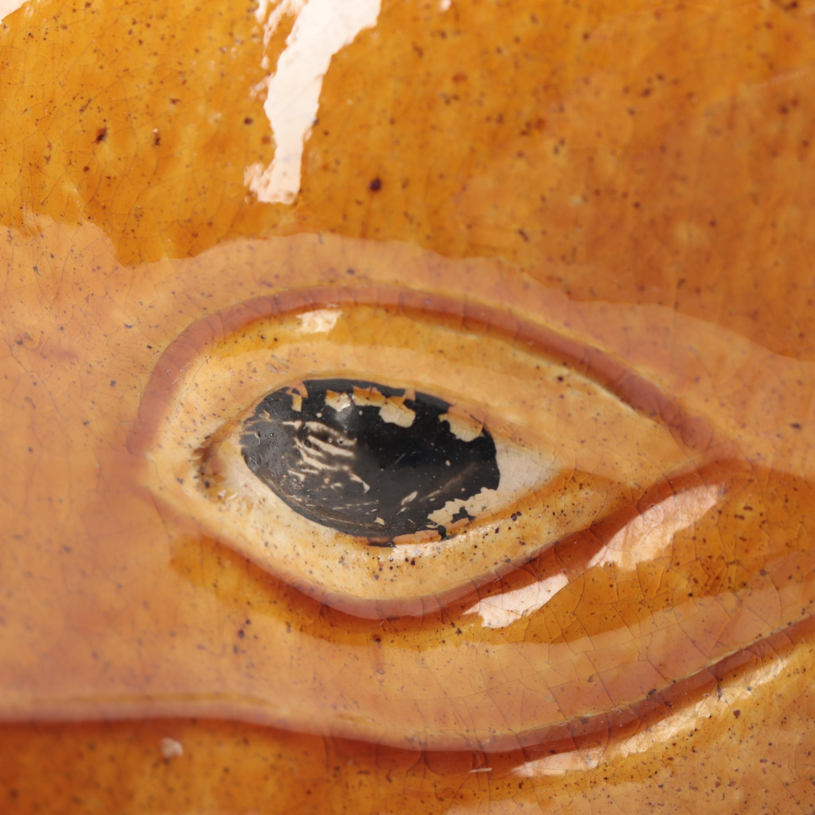 East Asian Sancai Glazed Ceramic Elephant Garden Stool