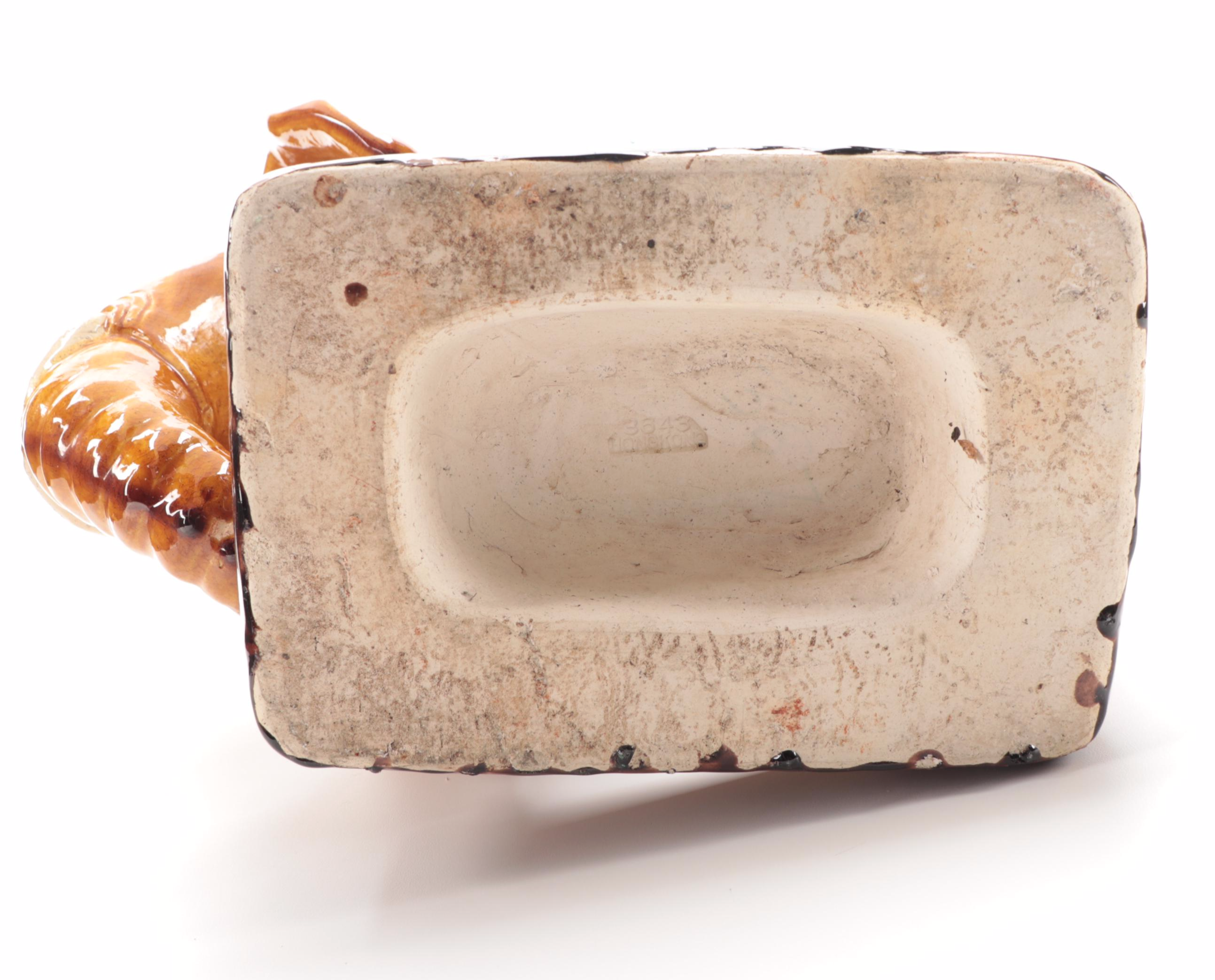 East Asian Sancai Glazed Ceramic Elephant Garden Stool