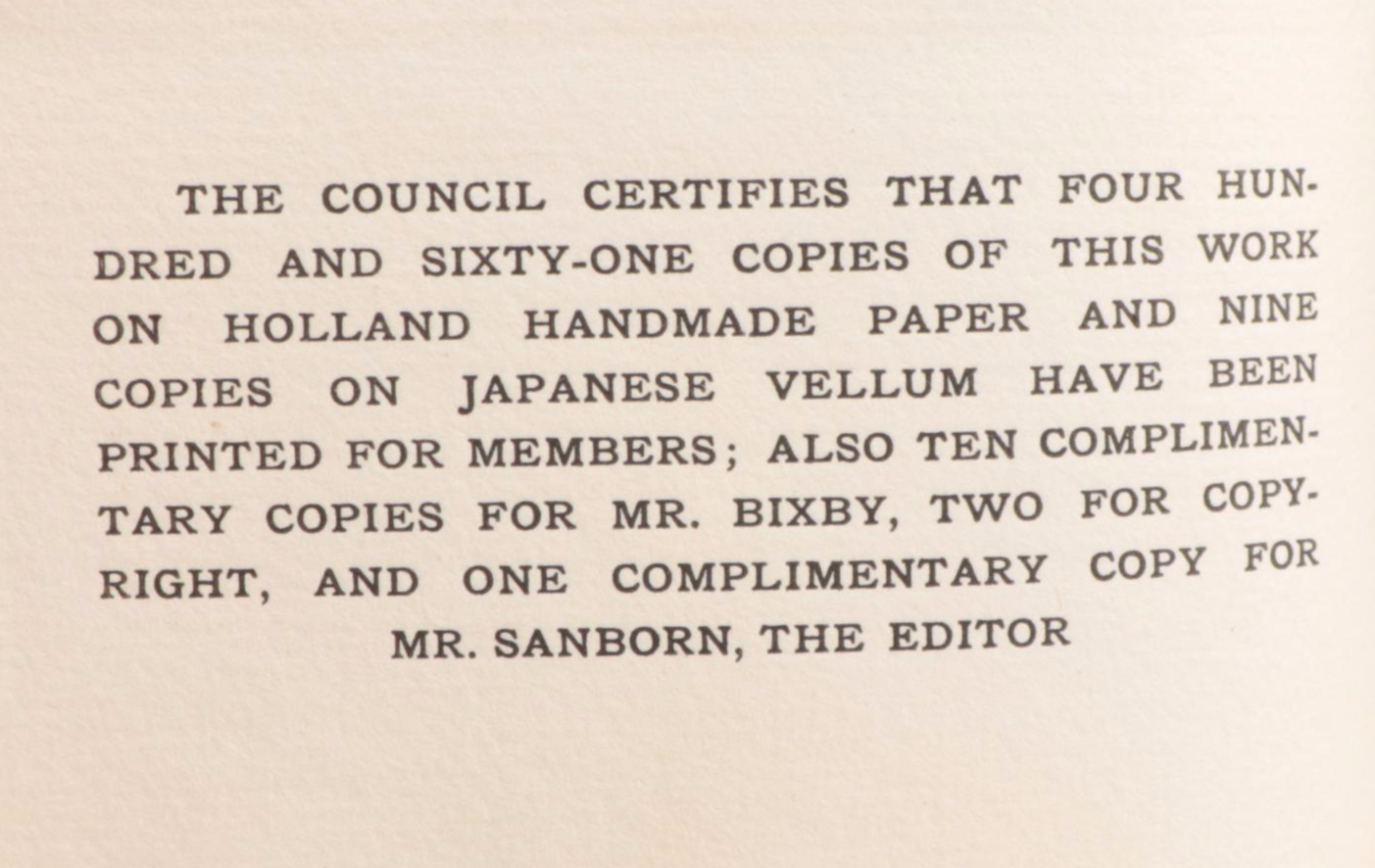 Limited Edition "Walden" Two-Volume Set by Henry David Thoreau, 1909