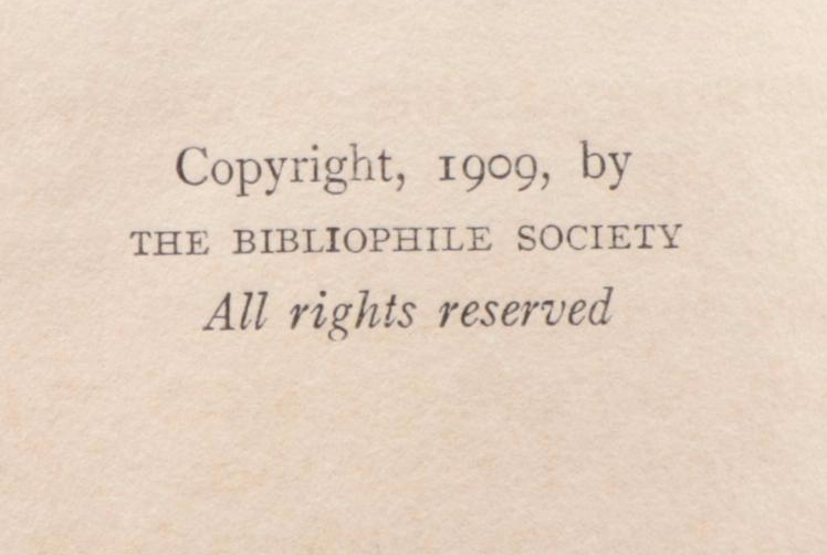 Limited Edition "Walden" Two-Volume Set by Henry David Thoreau, 1909