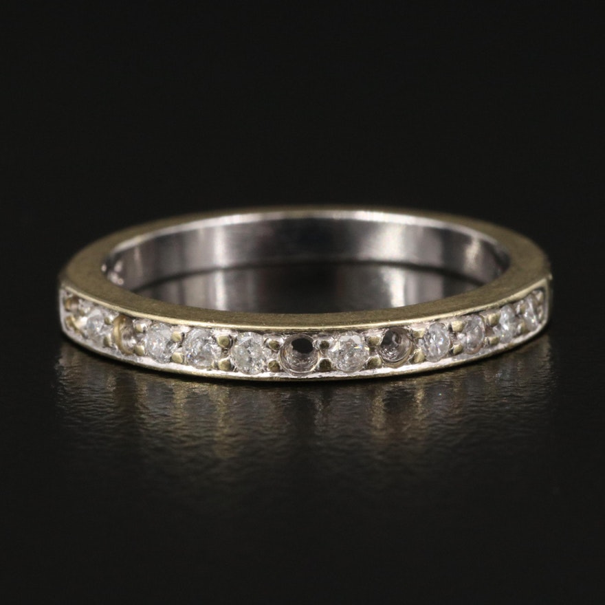 14K Diamond Band