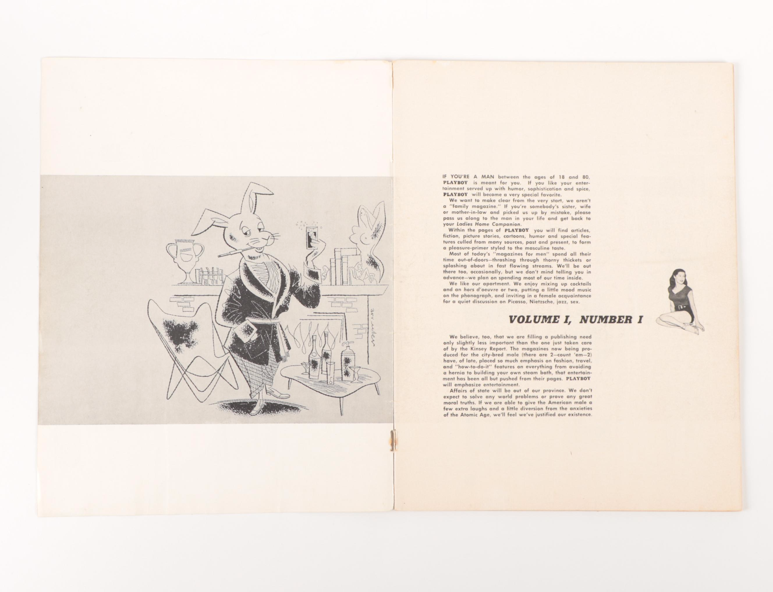 "Playboy" First Issue Featuring Marilyn Monroe, 1953