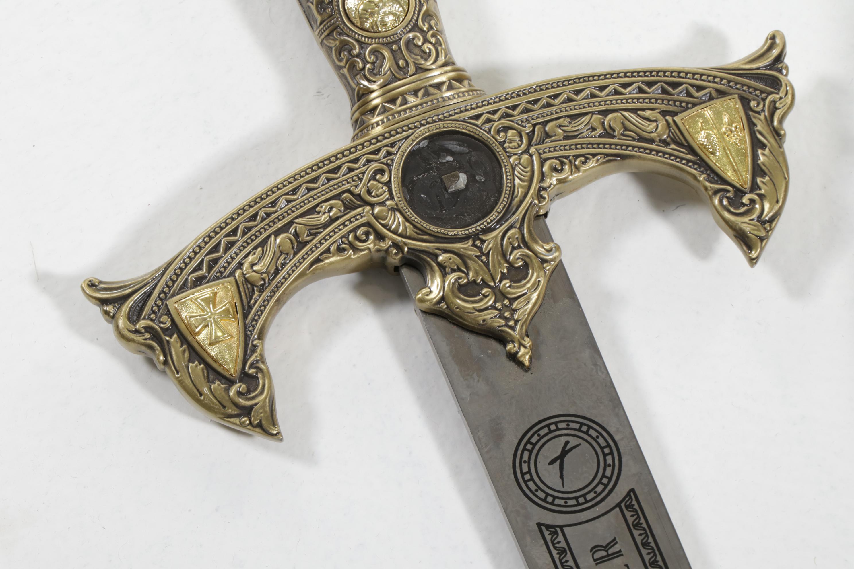 Covenant Partner Knights Templar Sword and Shield