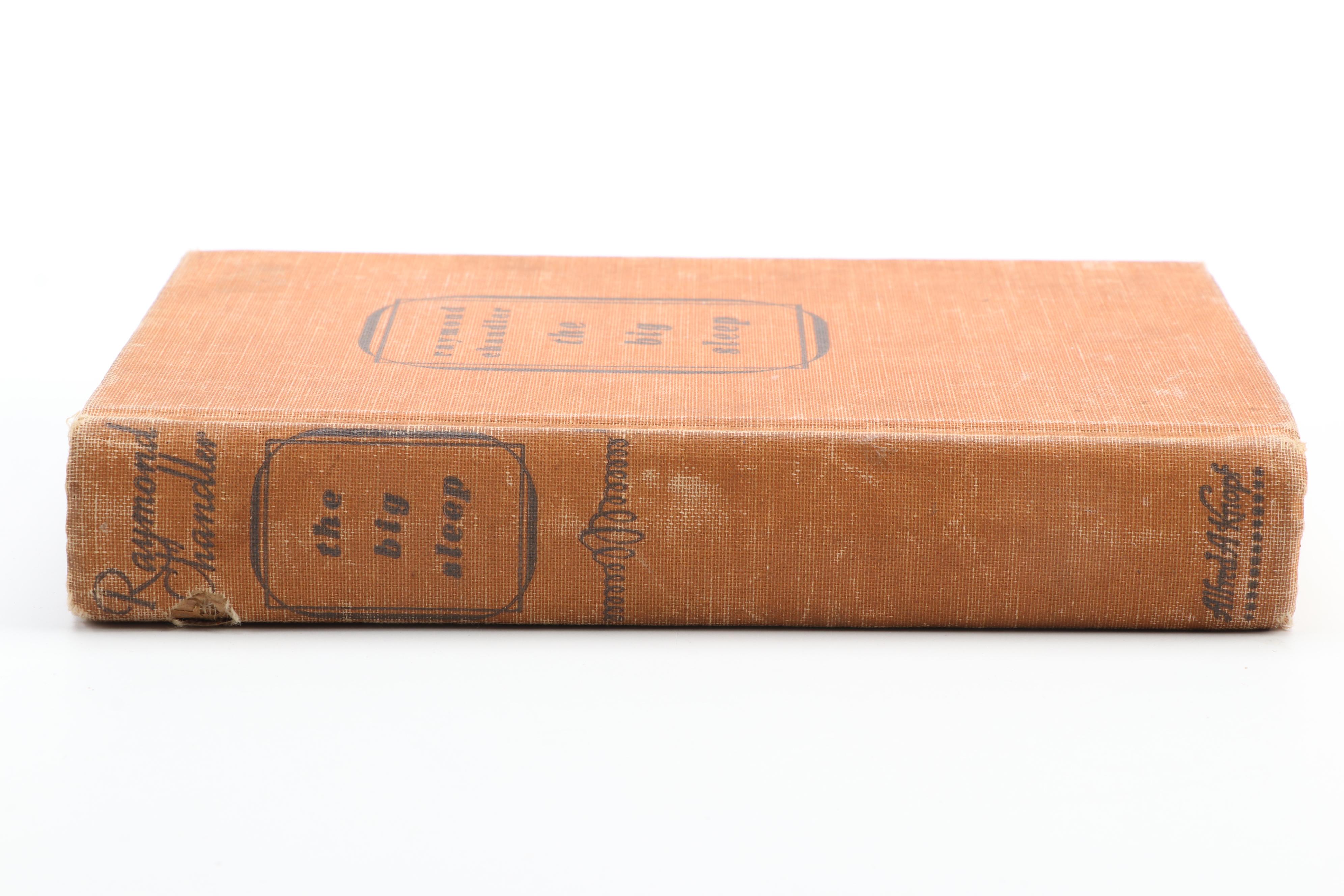 First Edition "The Big Sleep" by Raymond Chandler, 1939