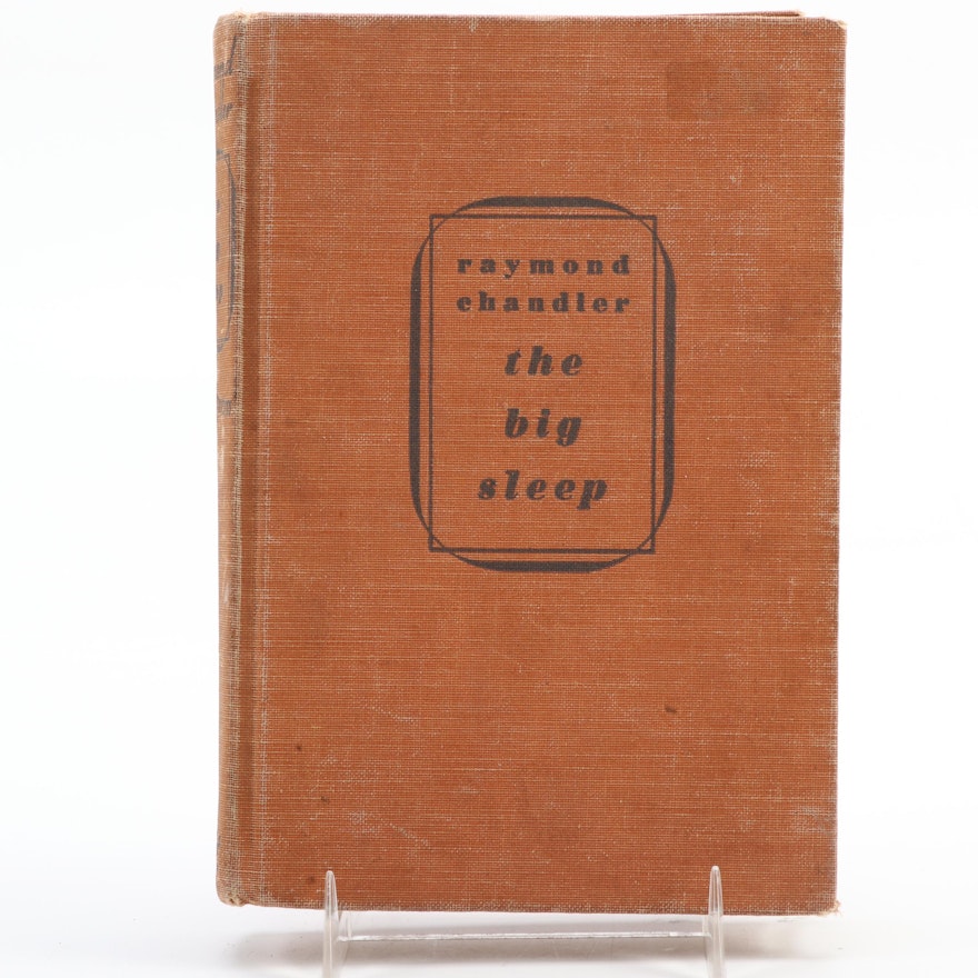 First Edition "The Big Sleep" by Raymond Chandler, 1939