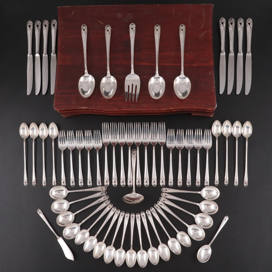 International "Spring Glory" Sterling Silver Flatware and Utensils, 1942–1996