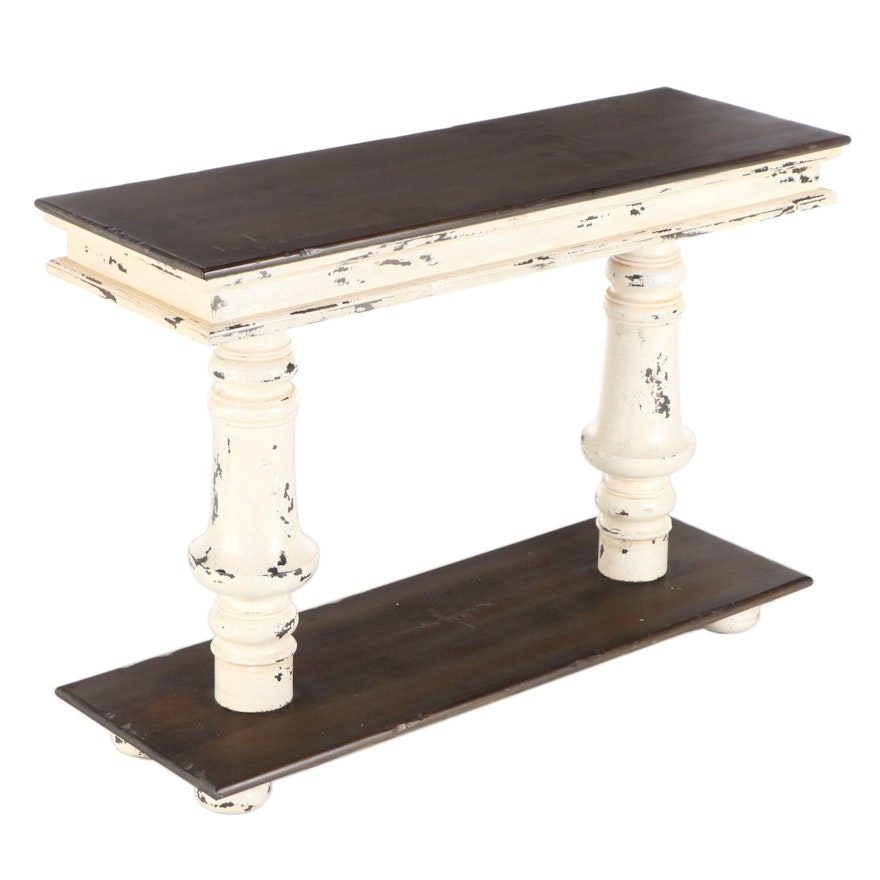 Guild Master Rustic Style Console Table