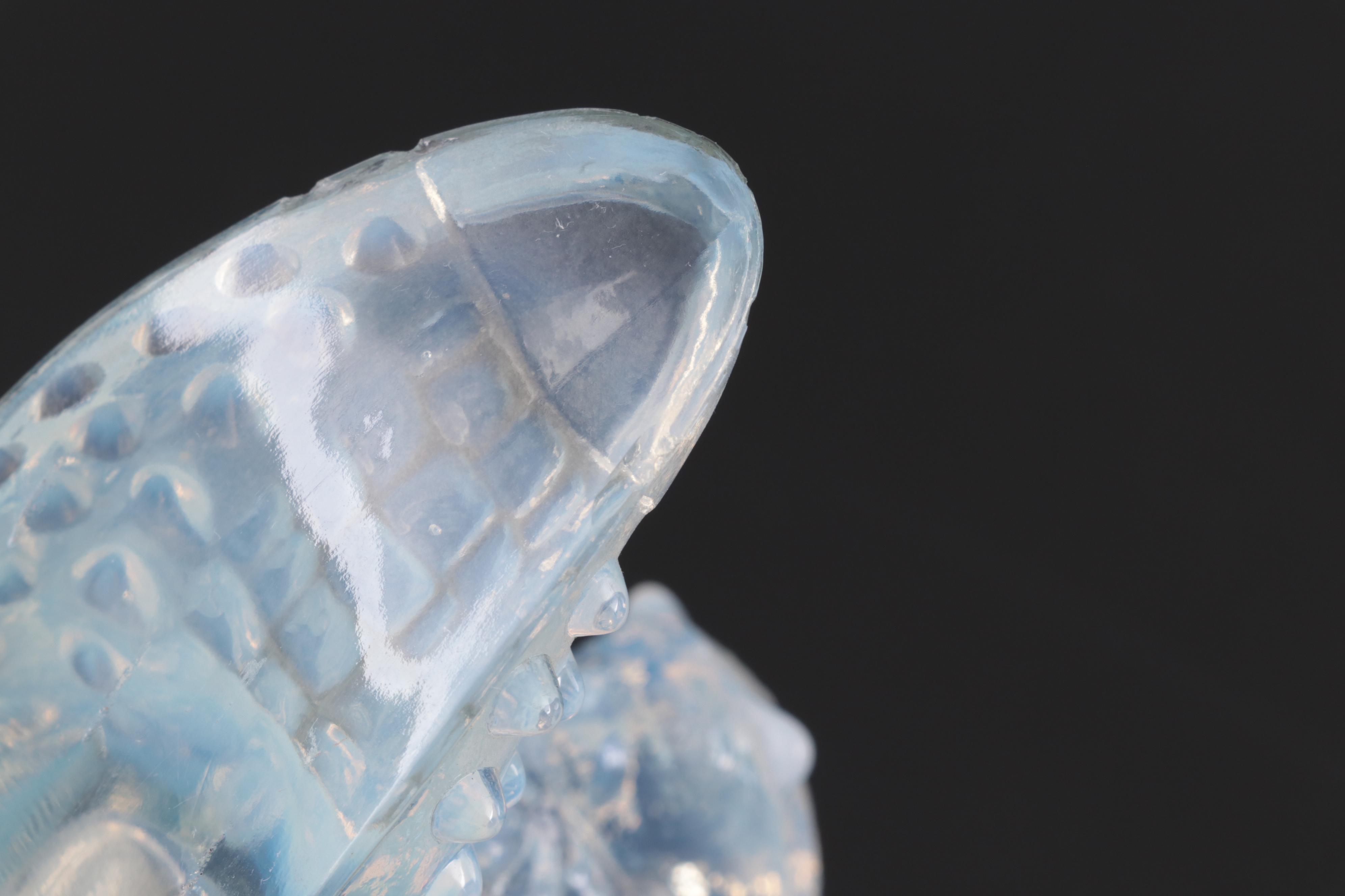 Fenton "Water Lily" Clear Satin Glass Bud Vase with Other Hobnail Glass